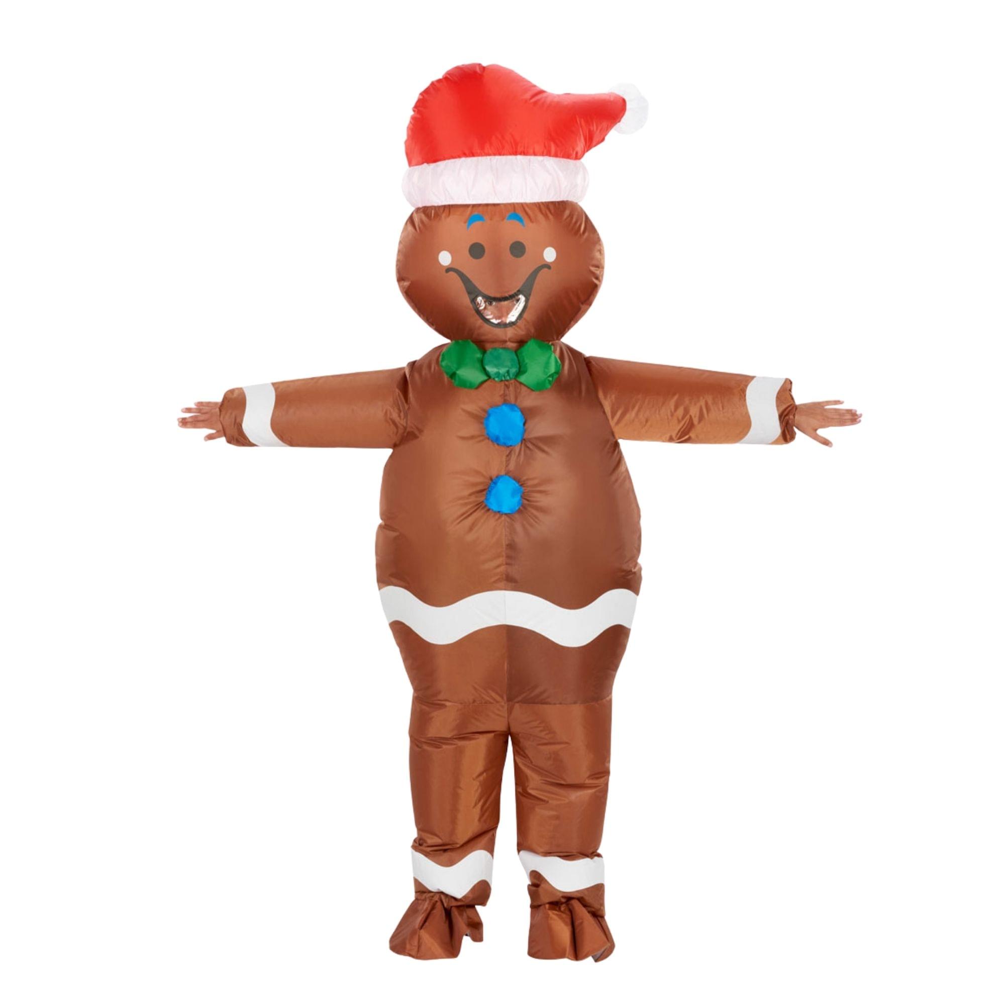 Inflatable Gingerbread Adult Costume