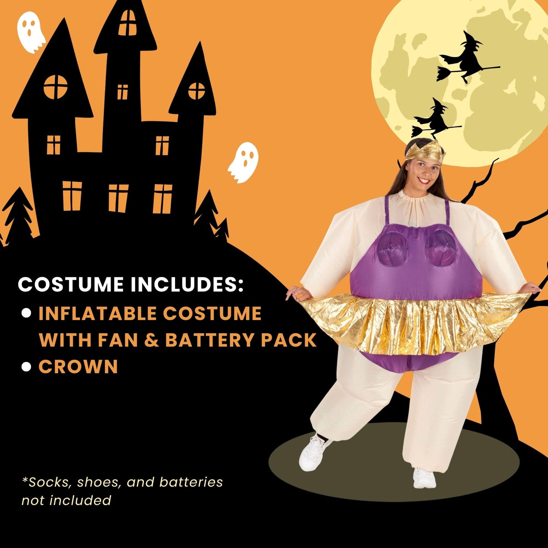 Inflatable Ballerina Adult Costume