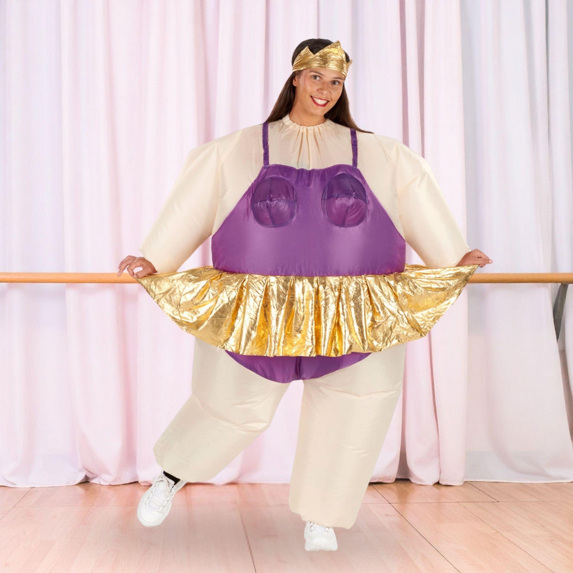 Inflatable Ballerina Adult Costume