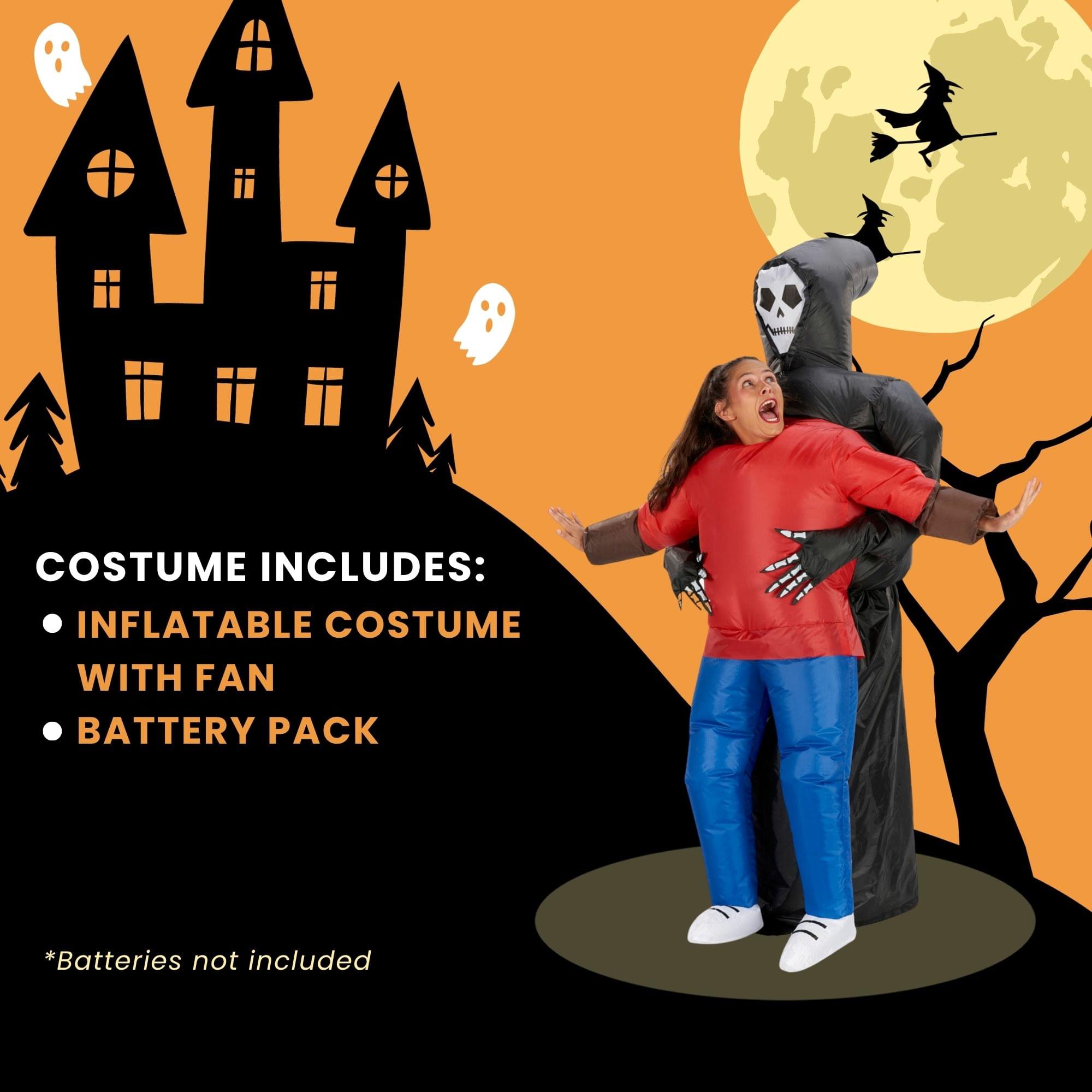 Inflatable Grim Reaper Adult Costume