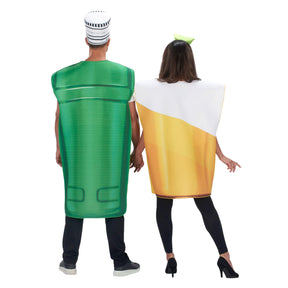 Gin and Tonic Adult 2 in 1 Couples Costume