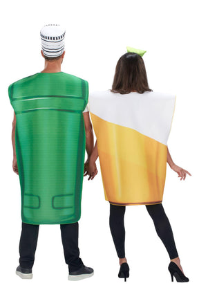 Gin and Tonic Adult 2 in 1 Couples Costume
