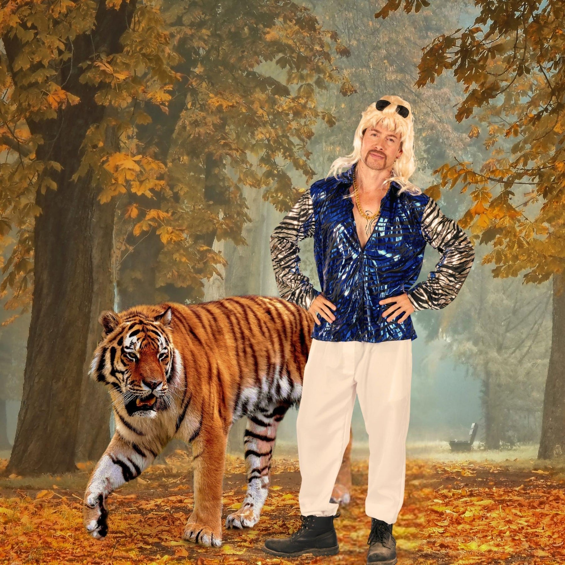 Tiger Man Standard Adult Costume