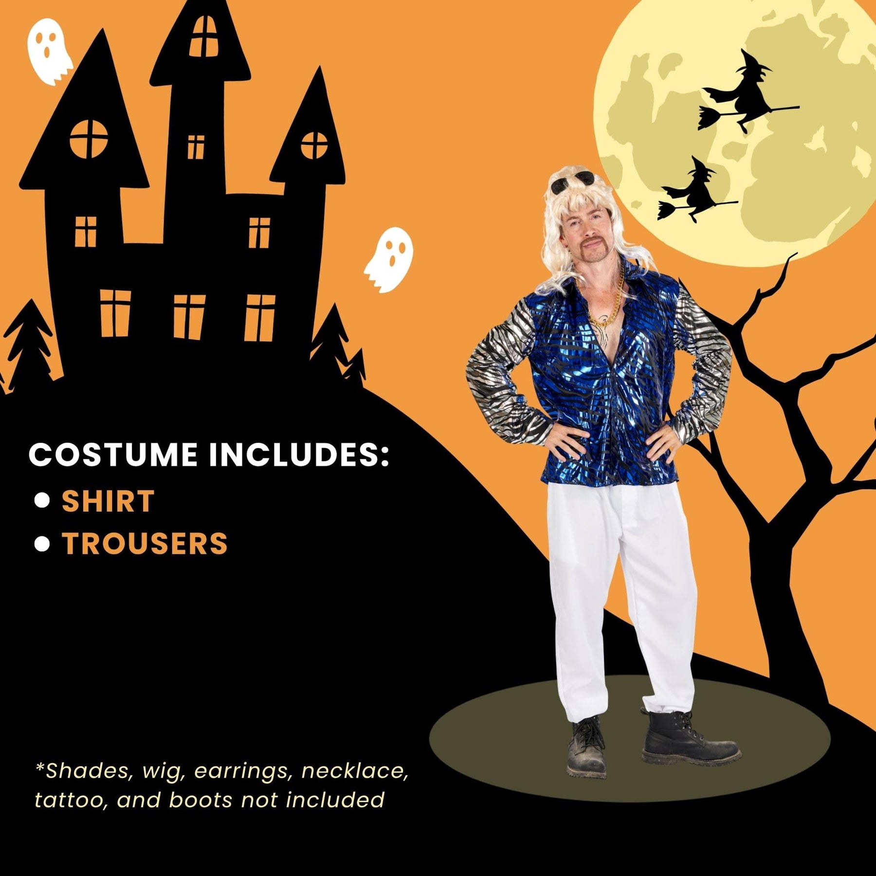 Tiger Man Standard Adult Costume