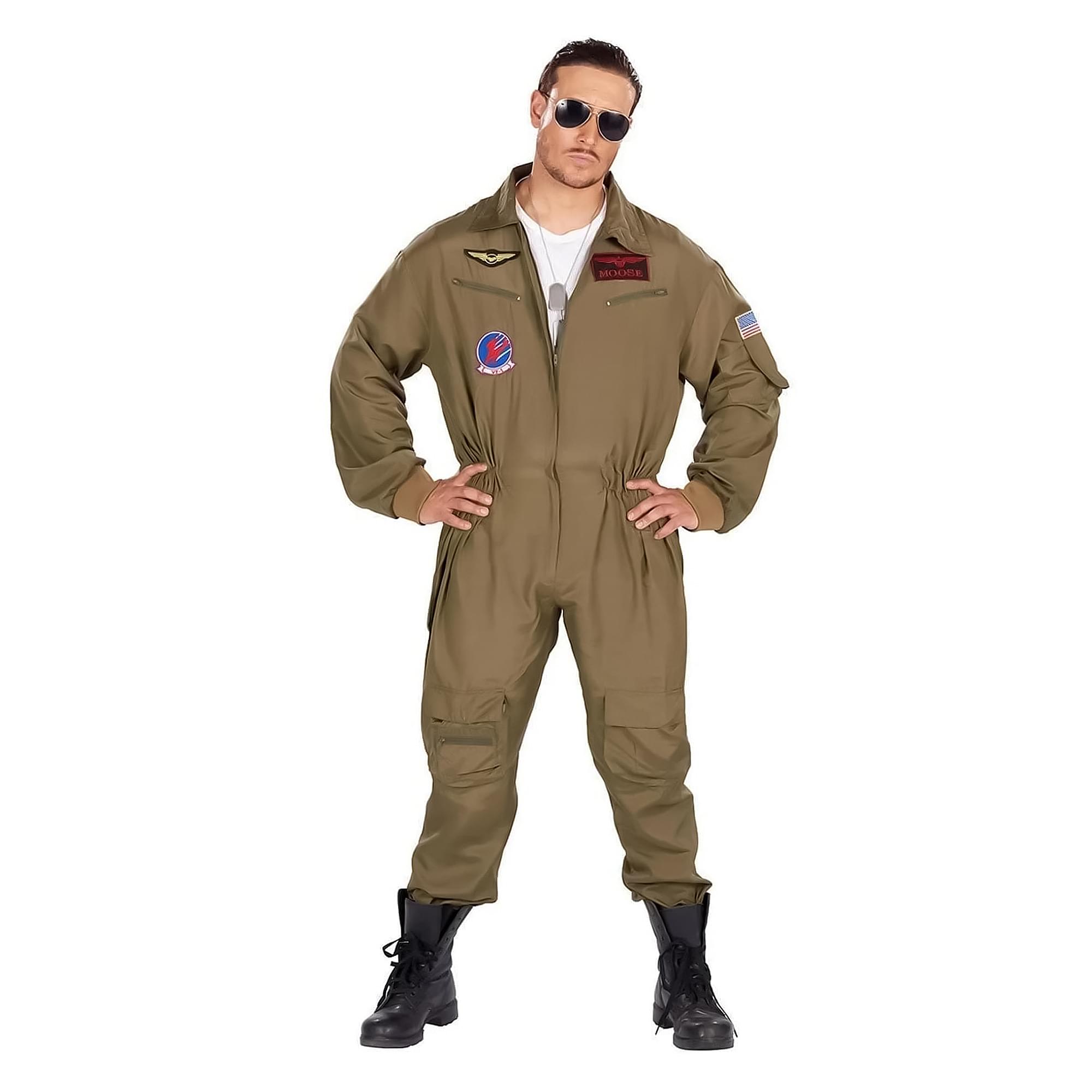 Men's Fighter Pilot Aviator Adult Costume | Free Shipping