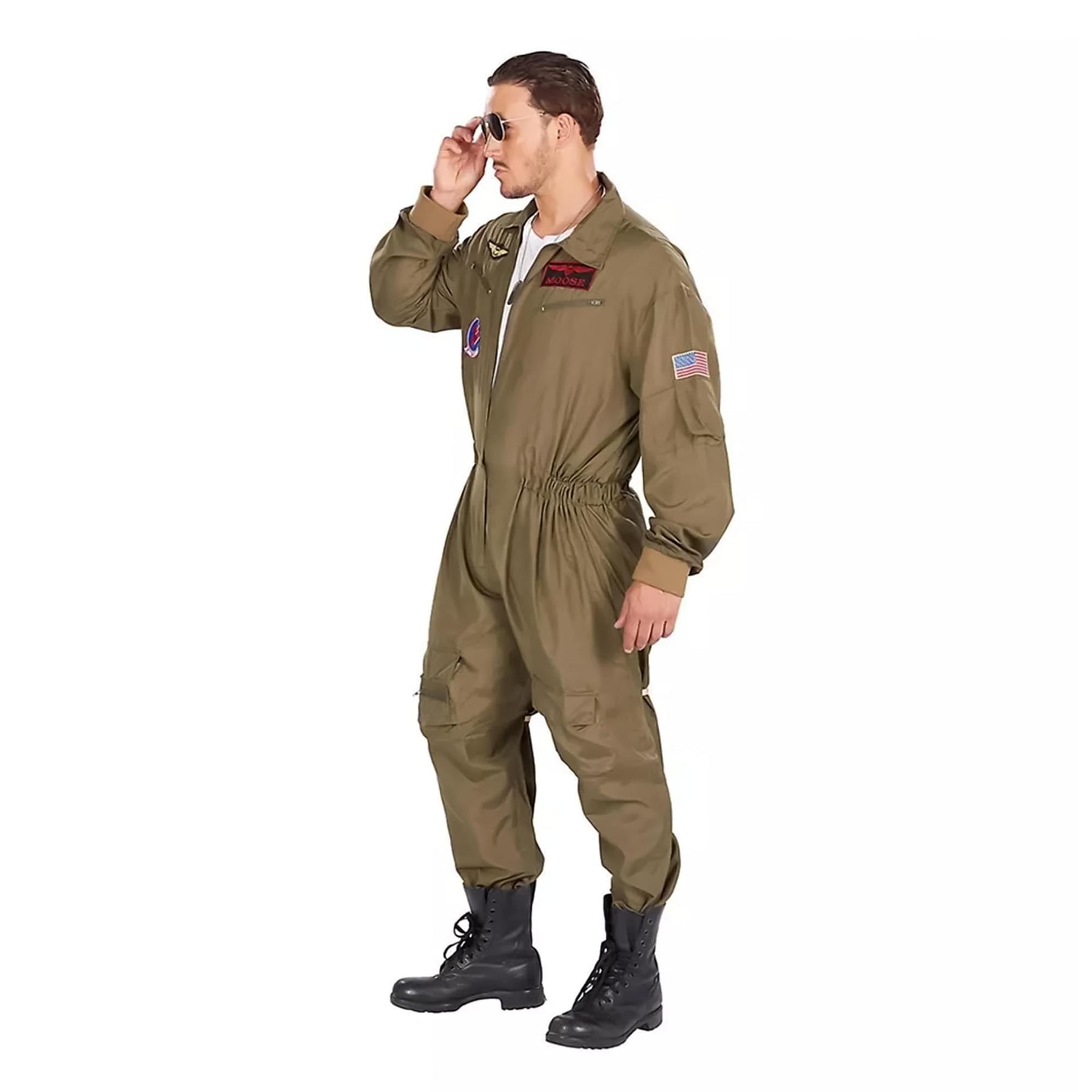 Men's Fighter Pilot Aviator Adult Costume