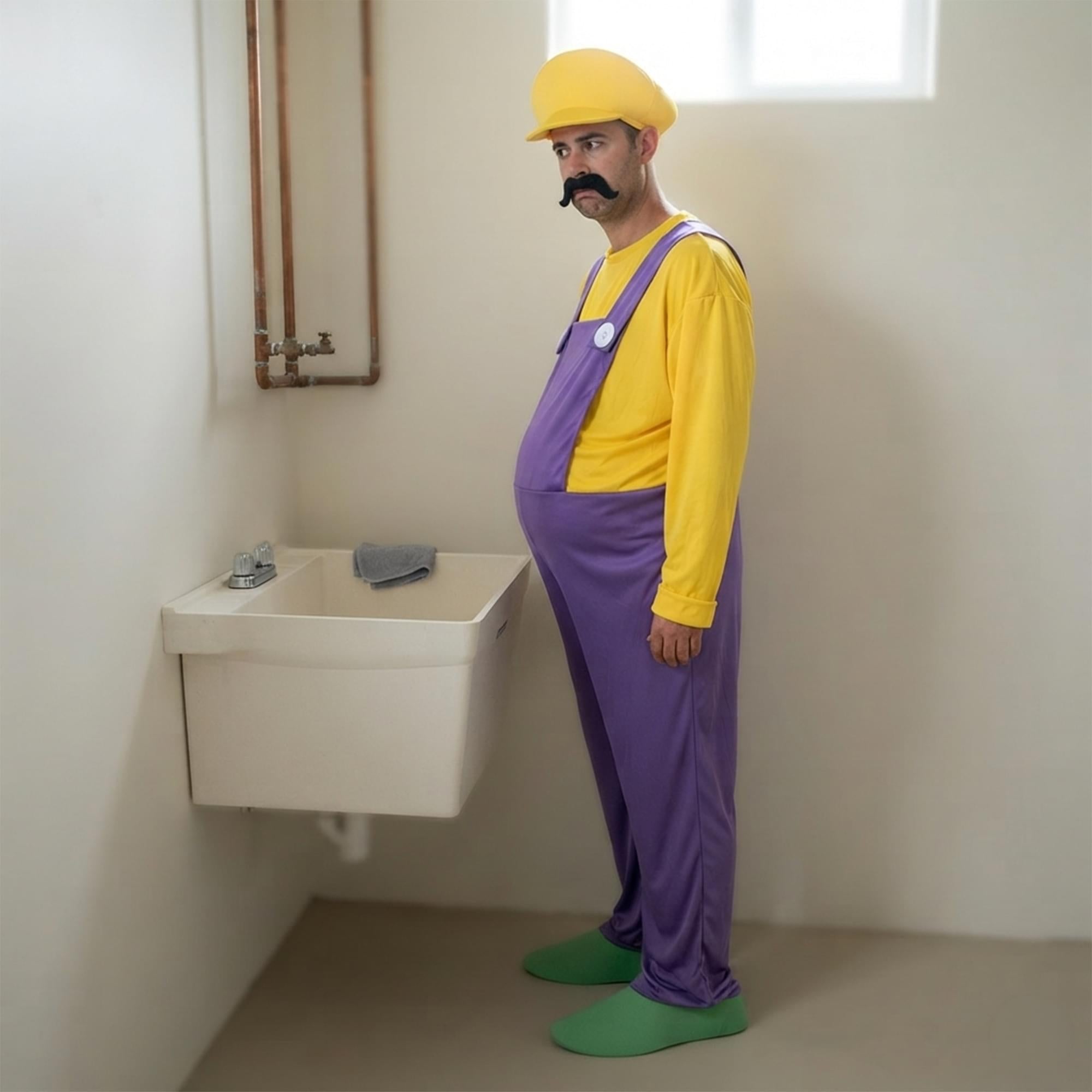 Bad Plumber Adult Costume