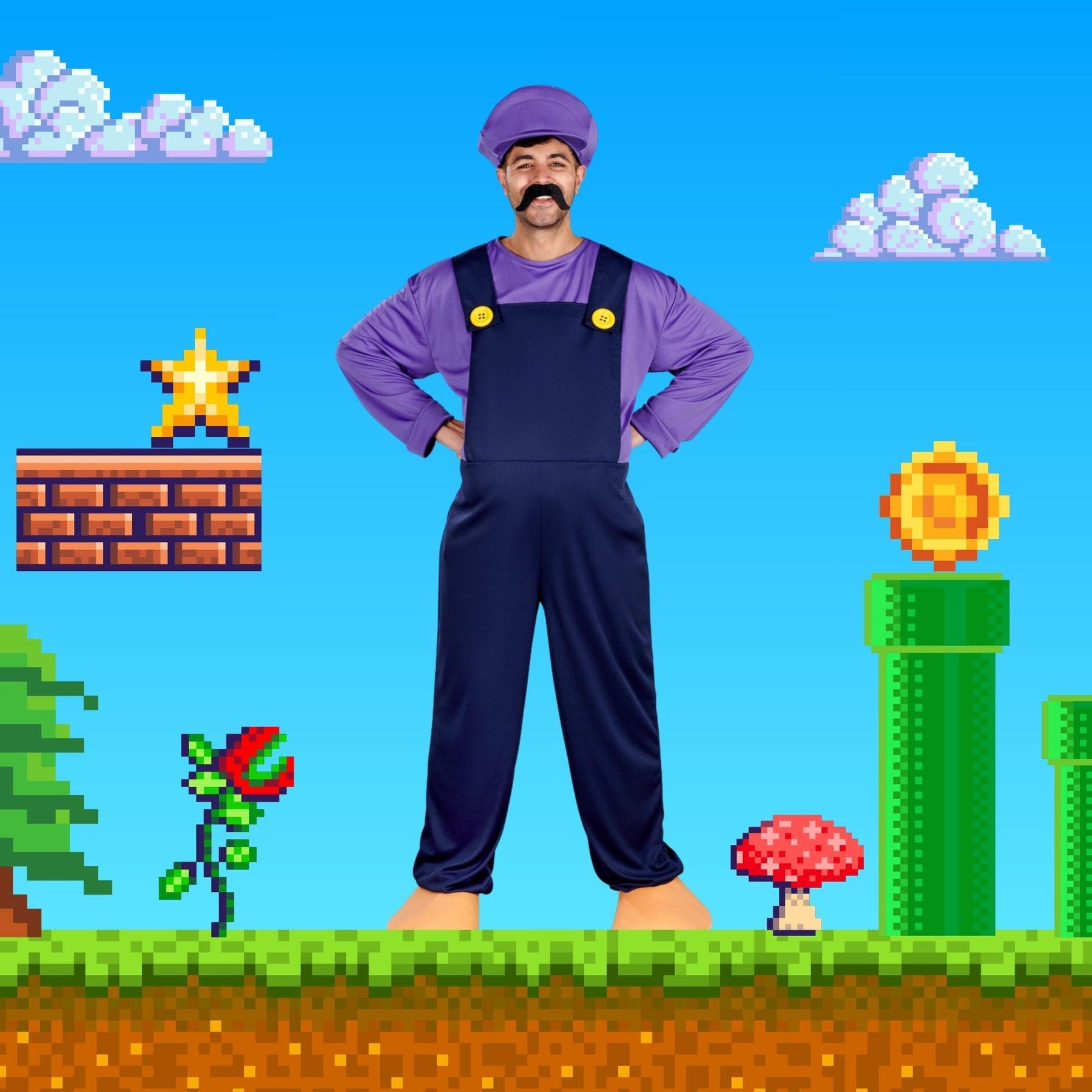 Bad Plumber Mate Adult Costume