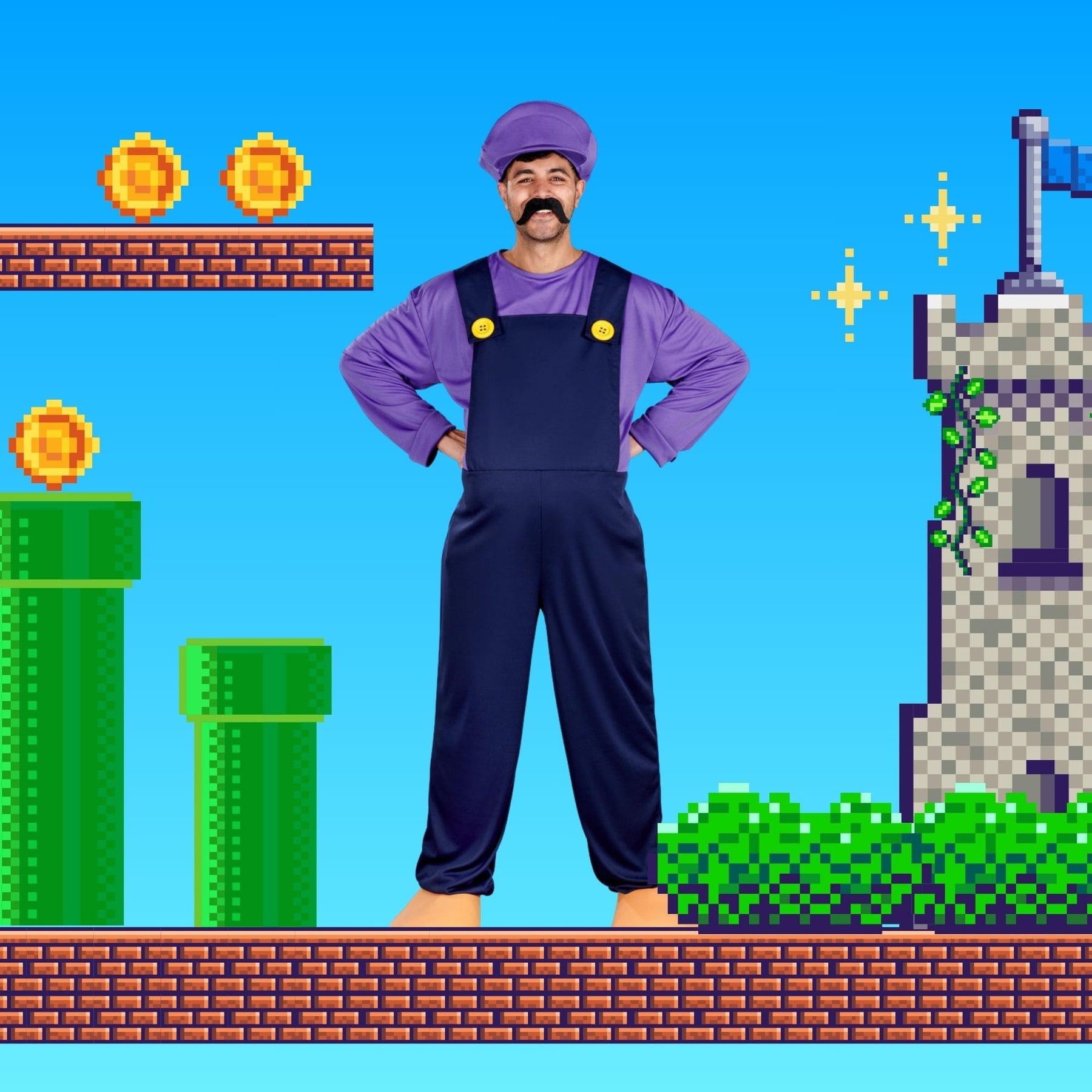 Bad Plumber Mate Adult Costume