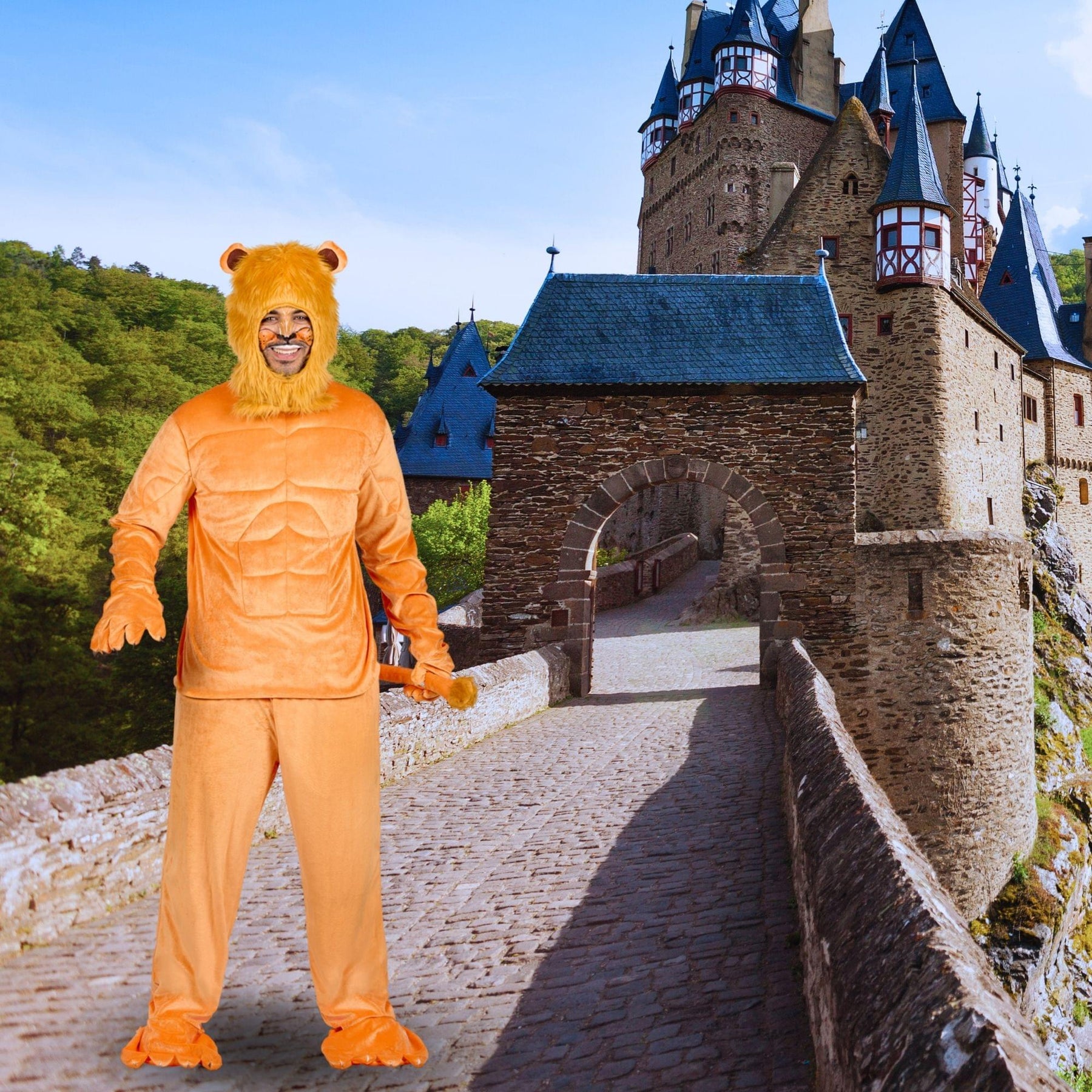 Muscle Lion Standard Adult Costume