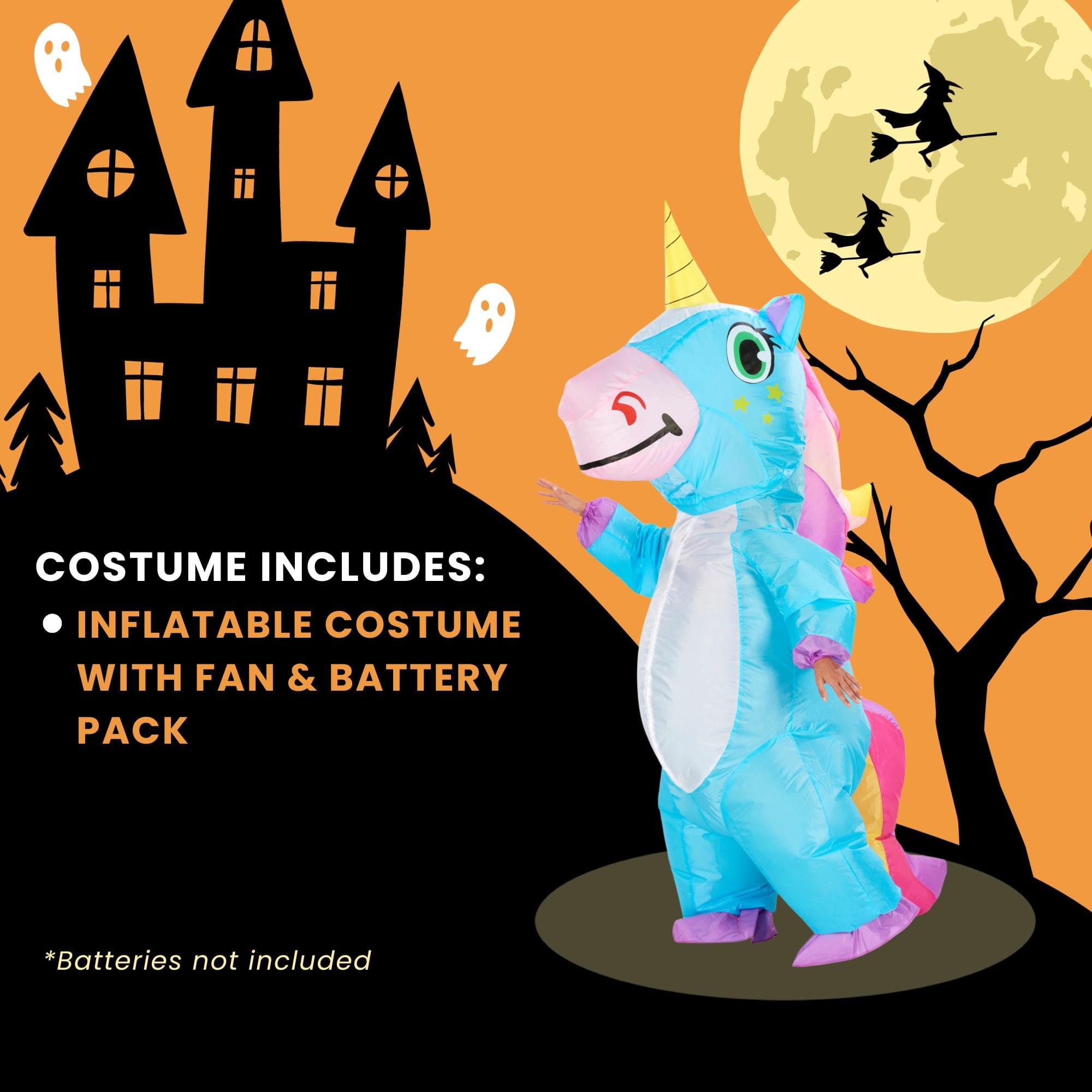 Inflatable Lovely Unicorn Adult Costume
