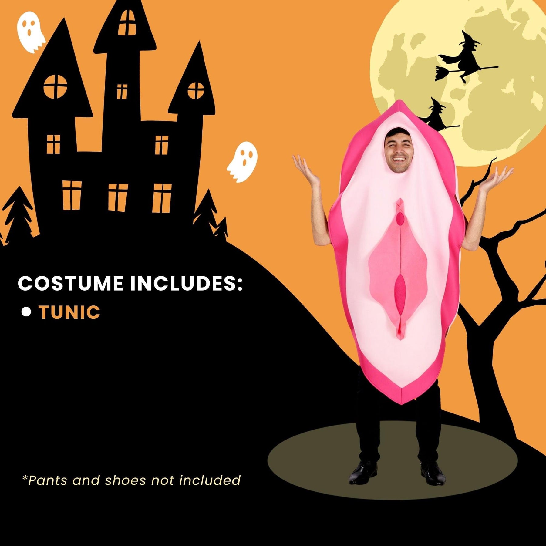 Lady Parts Adult Costume