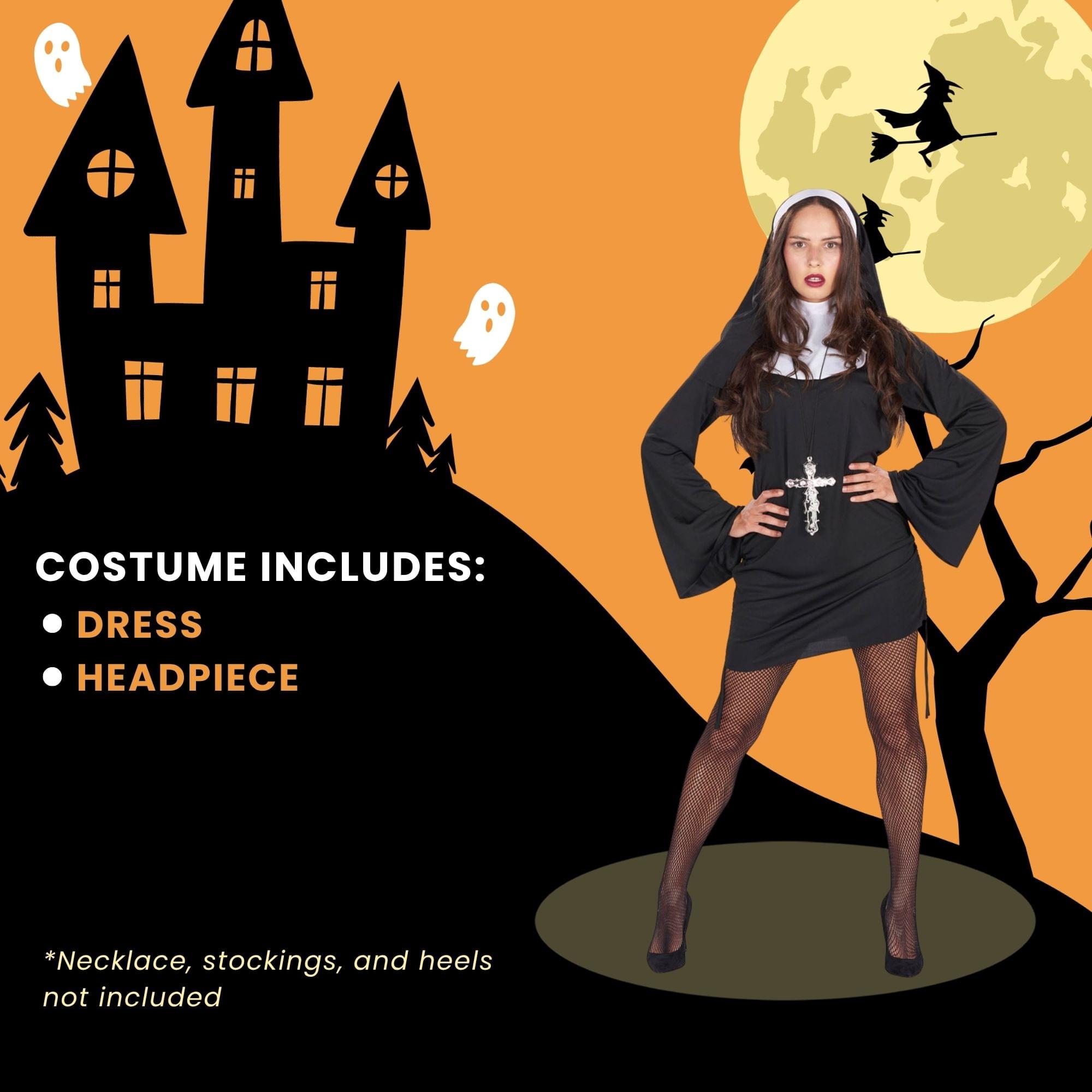 Sexy Nun Adult Costume