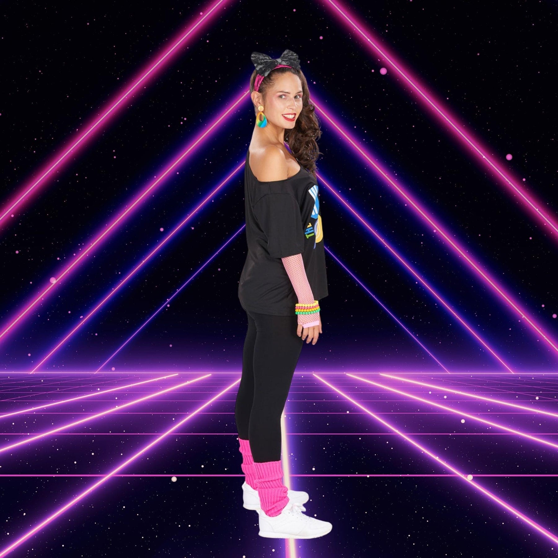 80s T-shirt Adult Costume