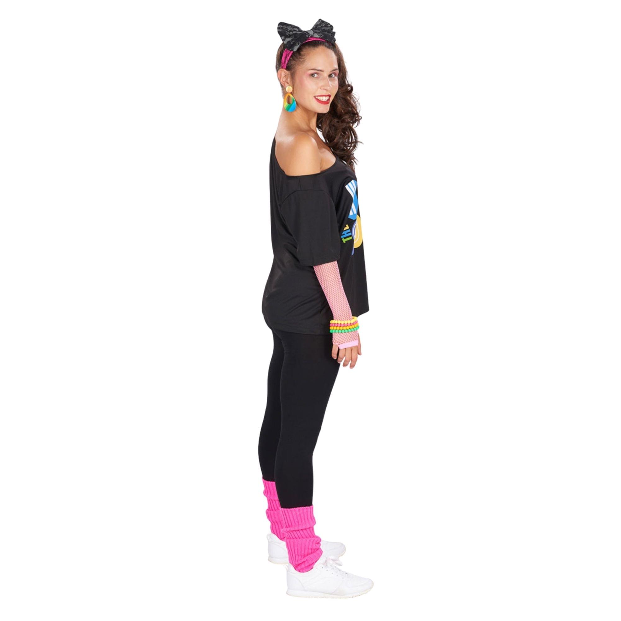 80s T-shirt Adult Costume