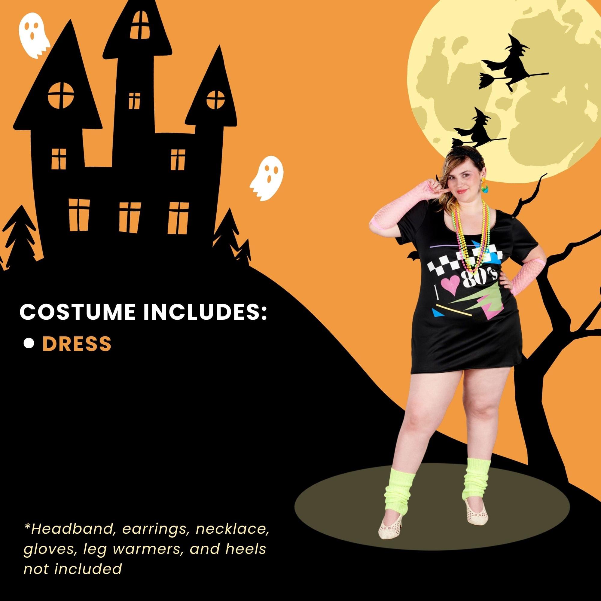 Women I Love 80s Adult Costume