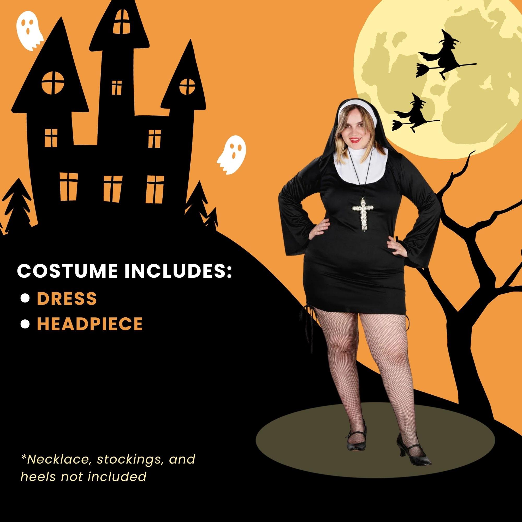 Sexy Nun Adult Costume