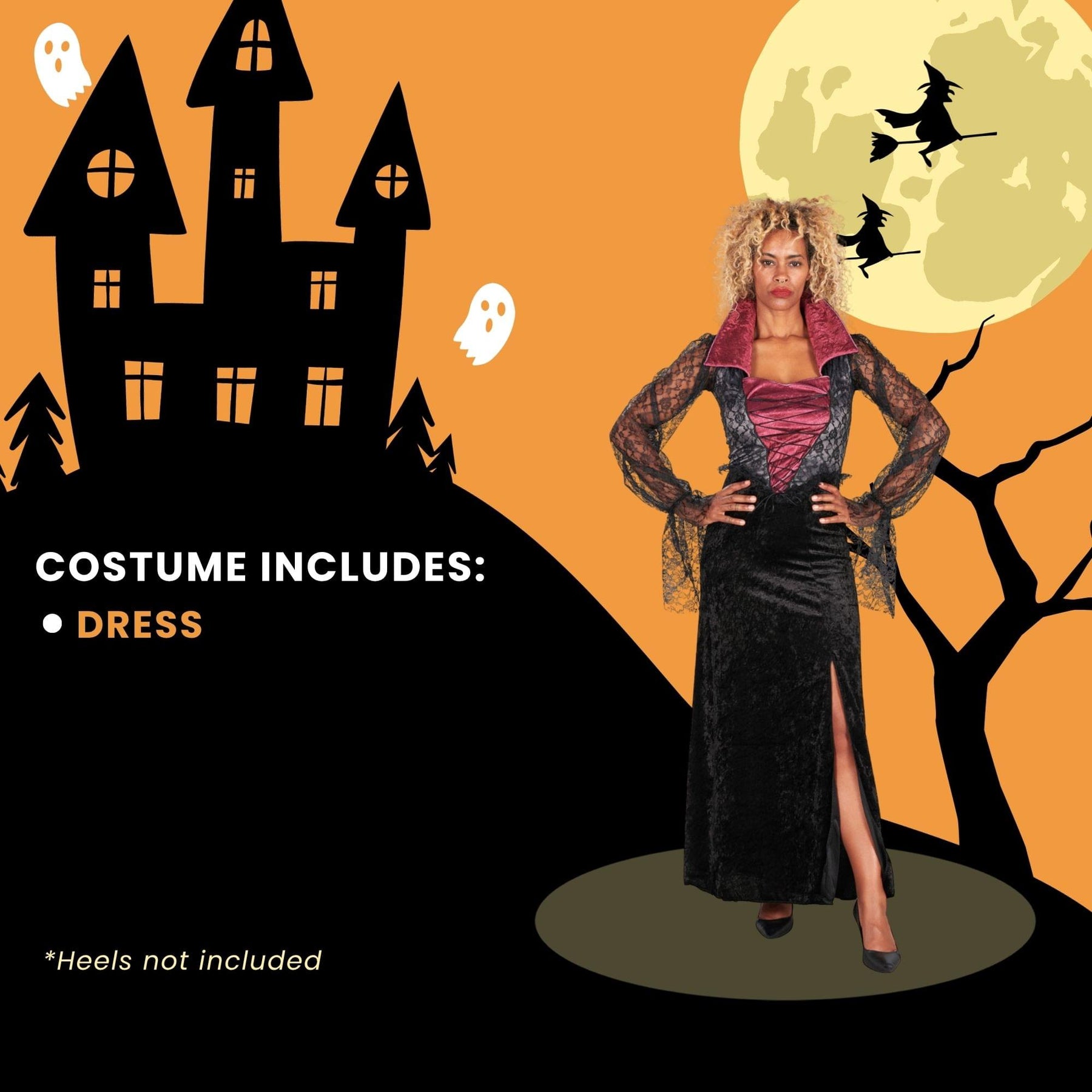 Women Vampire Adult Costume