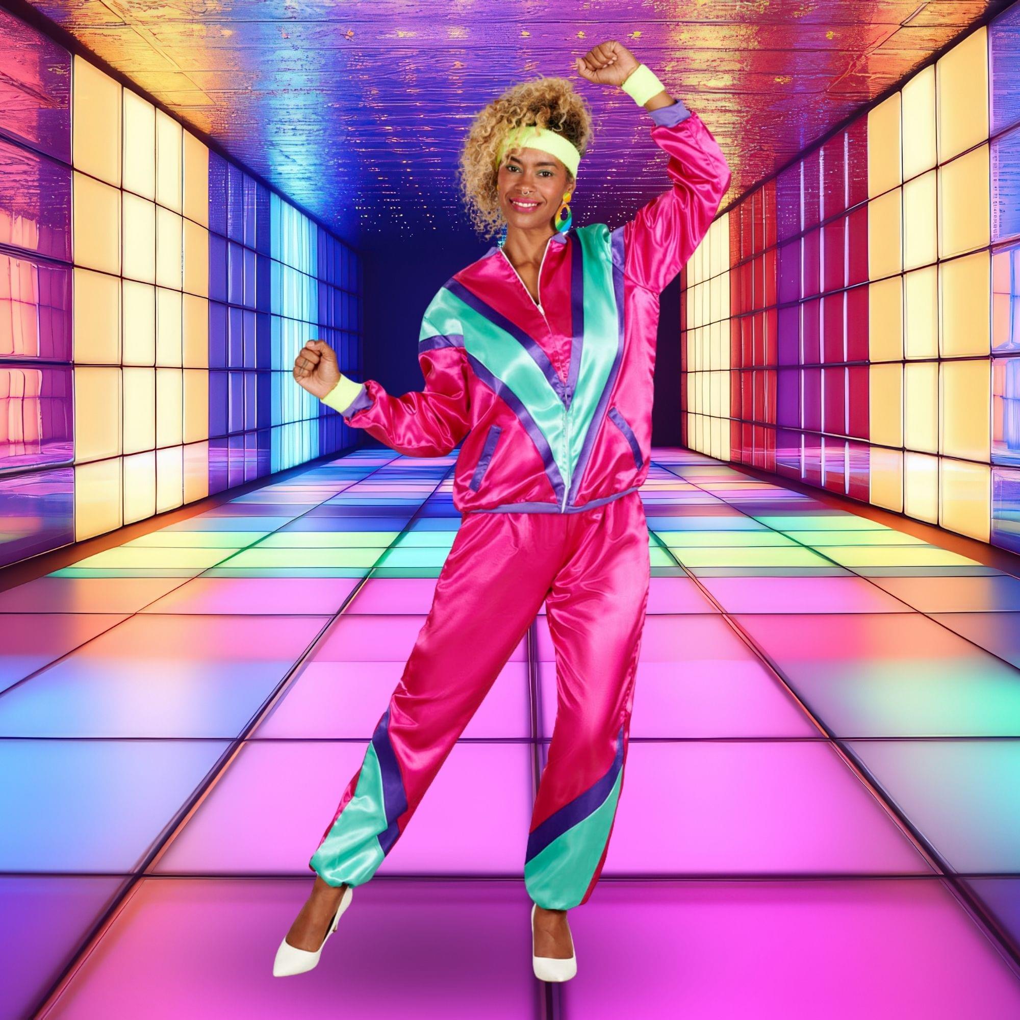 Women Shell Suit Adult Costume