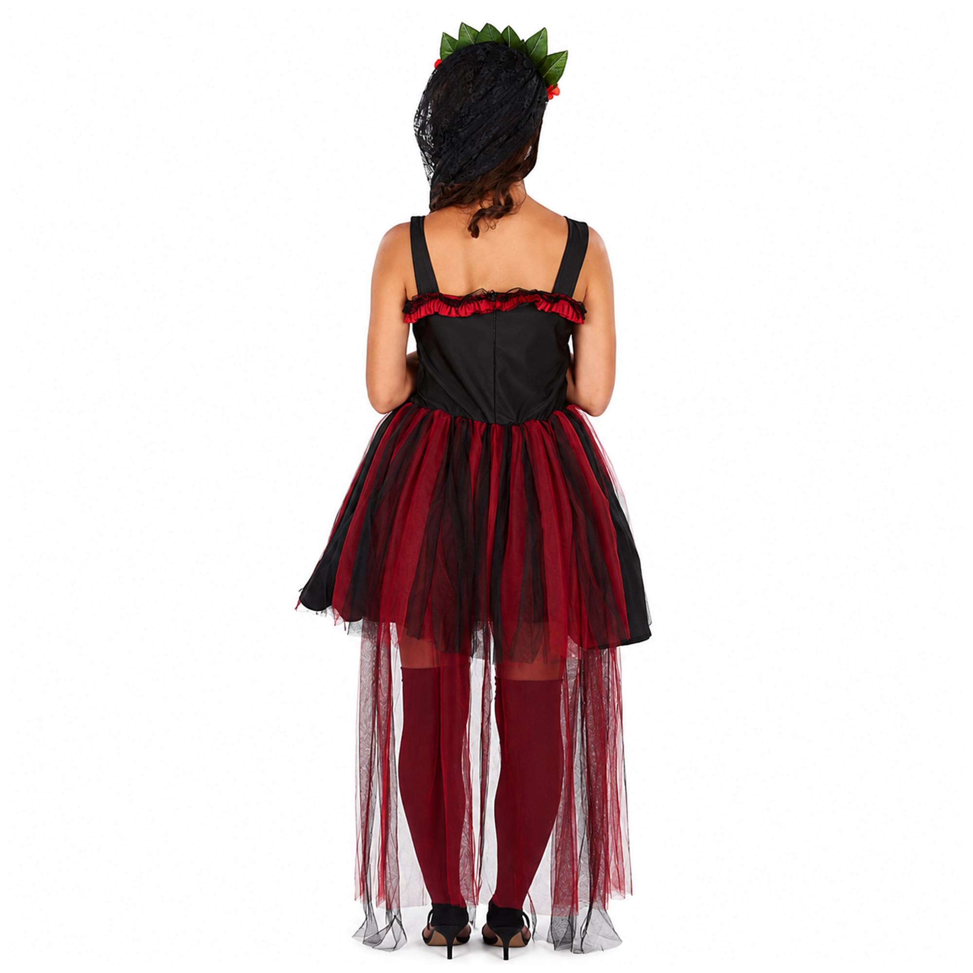 Day of the Dead Dress Costume Medium