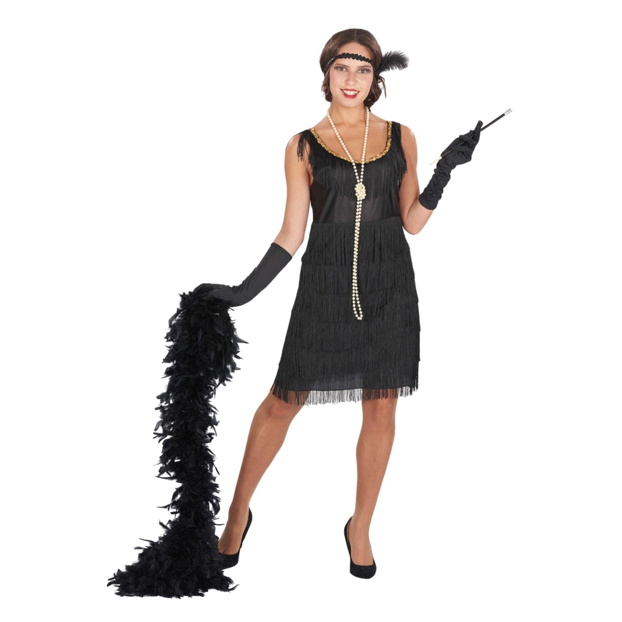 20s Black Flapper Adult Costume