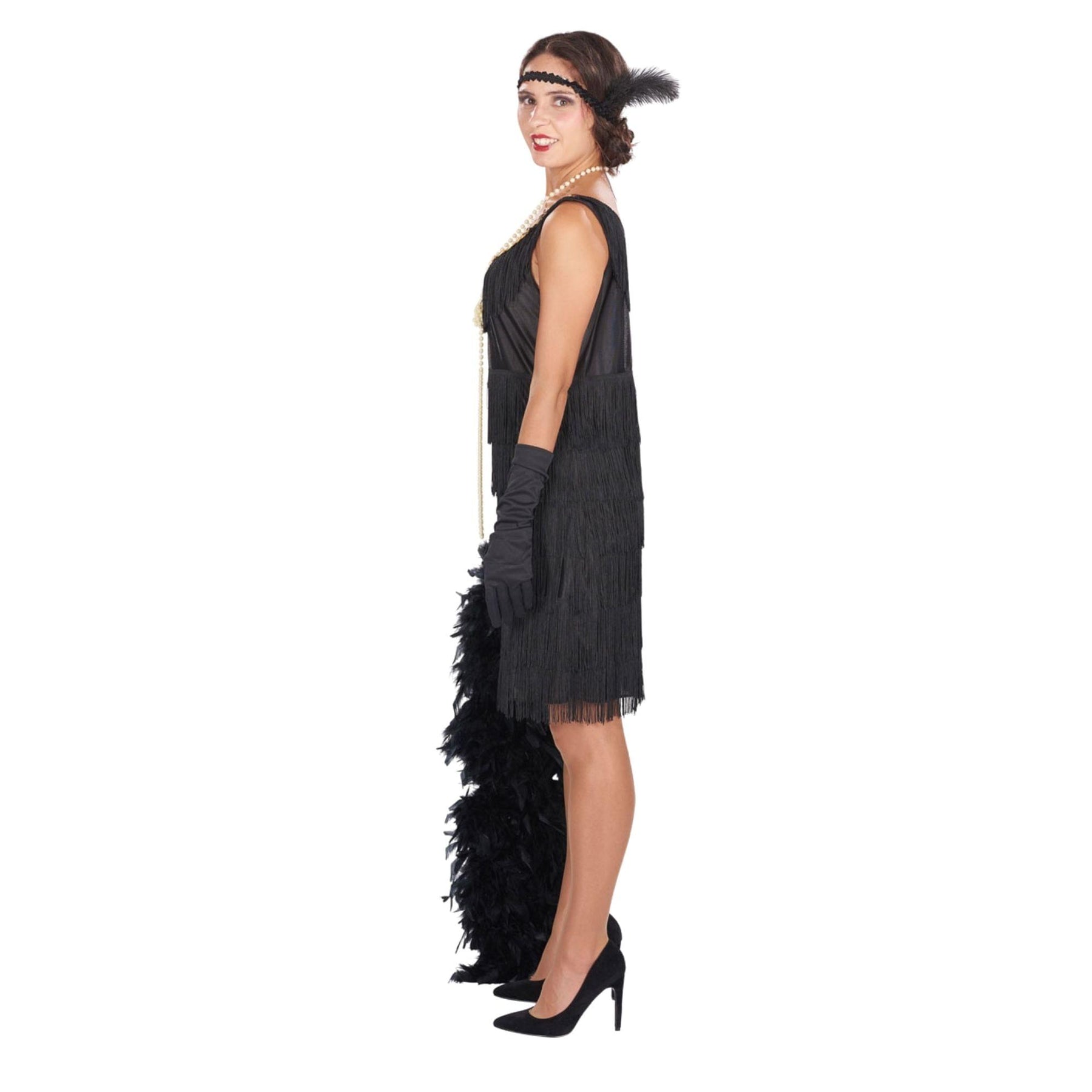 20s Black Flapper Adult Costume