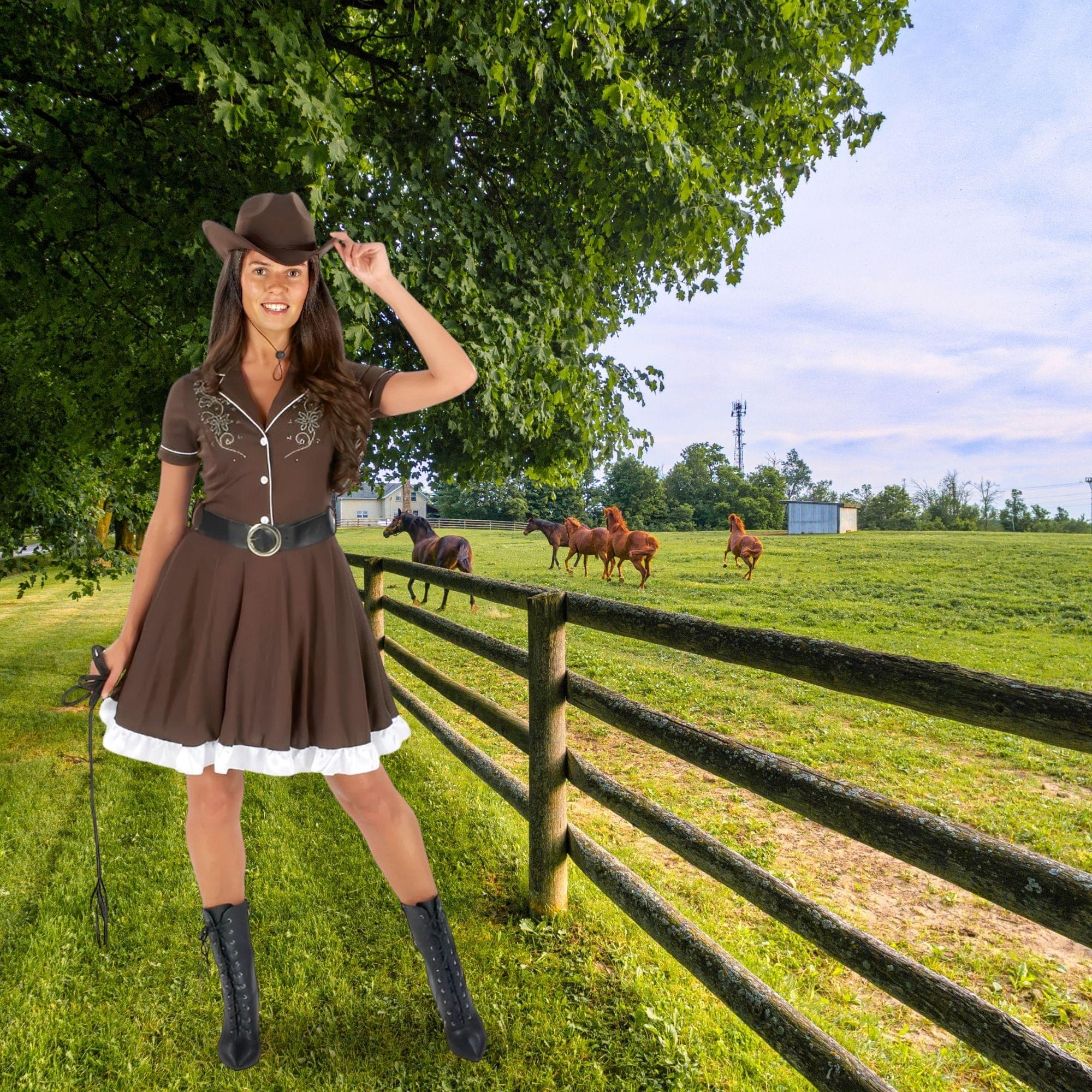 Cowgirl Adult Costume