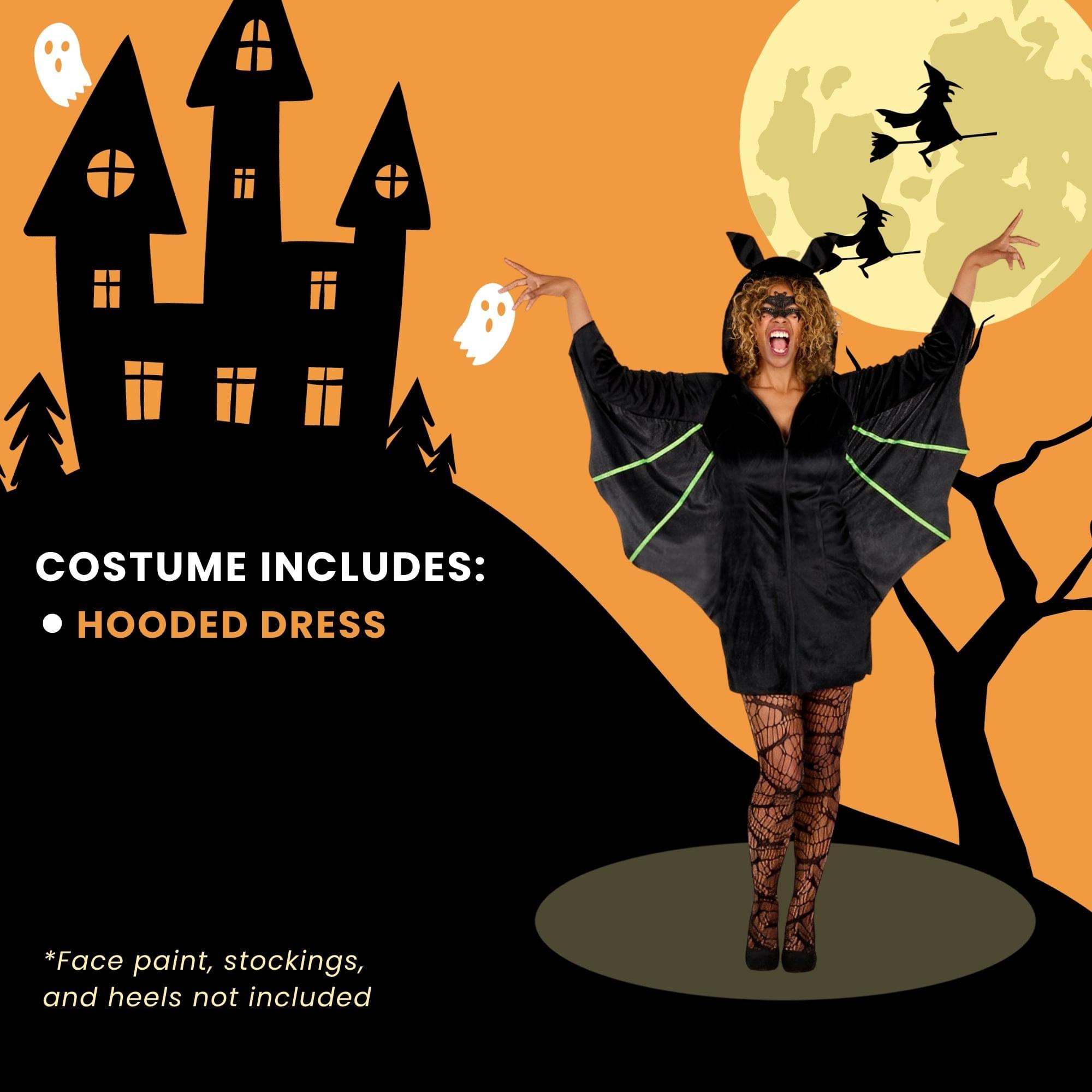 Women Bat Adult Costume