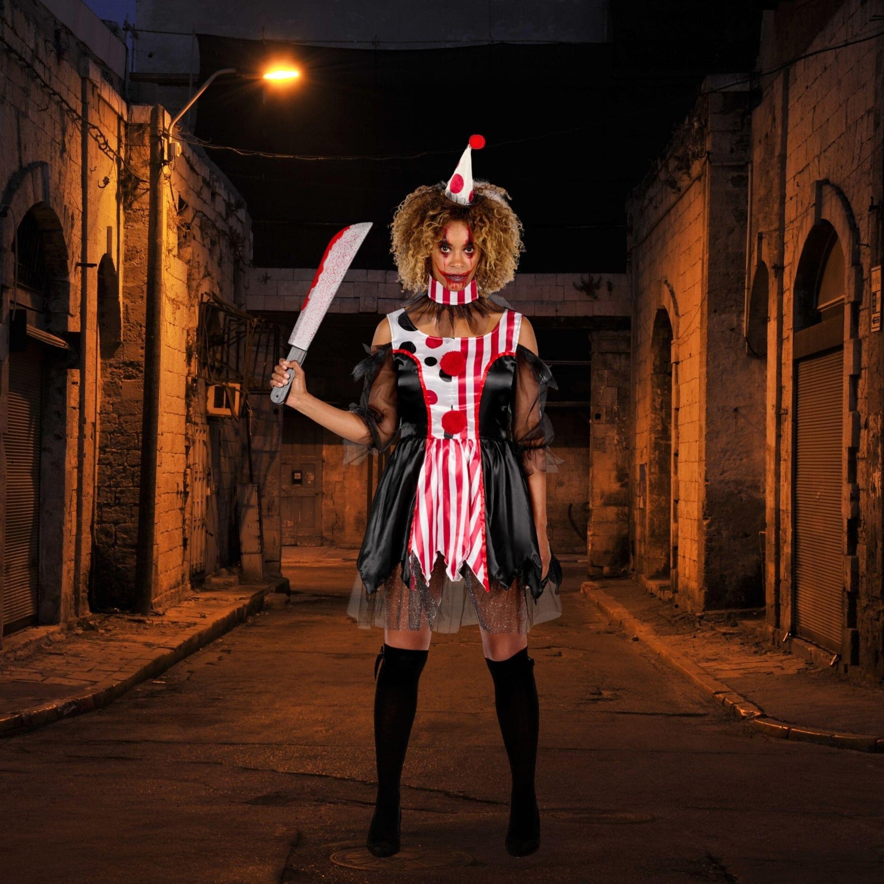 Women Clown Adult Costume