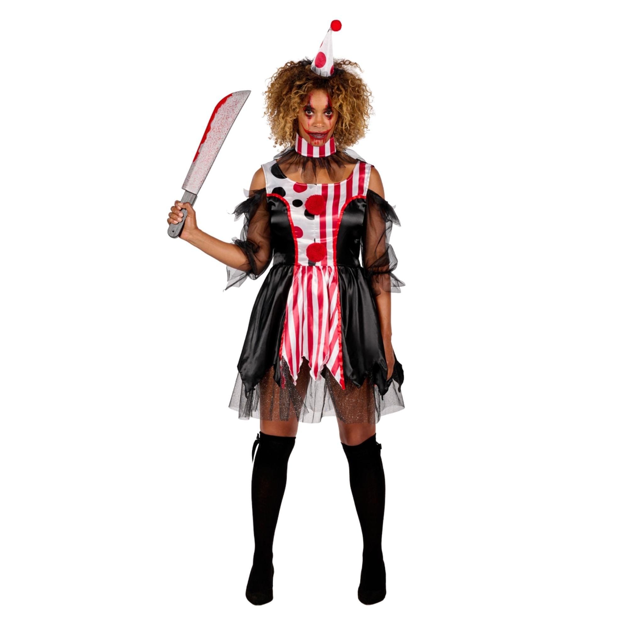 Women Clown Adult Costume