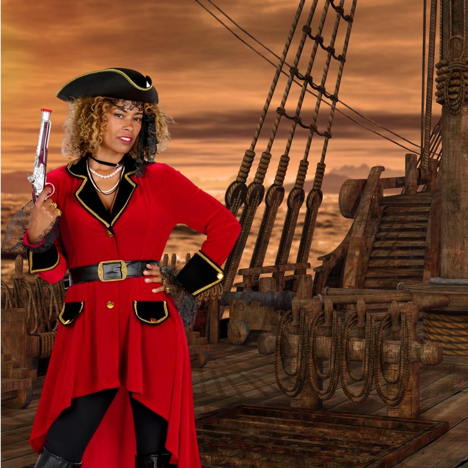 Women Pirate Adult Costume