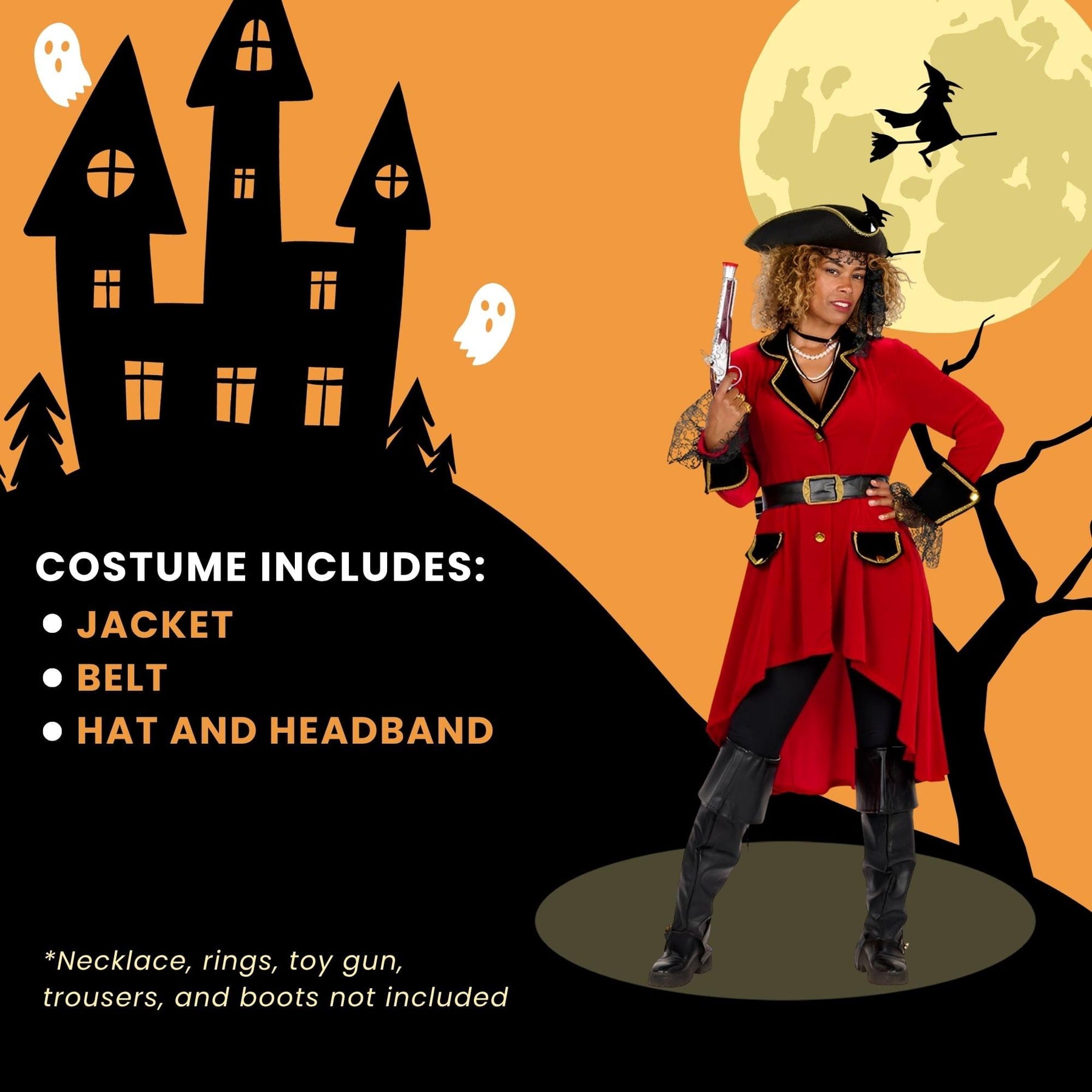 Women Pirate Adult Costume