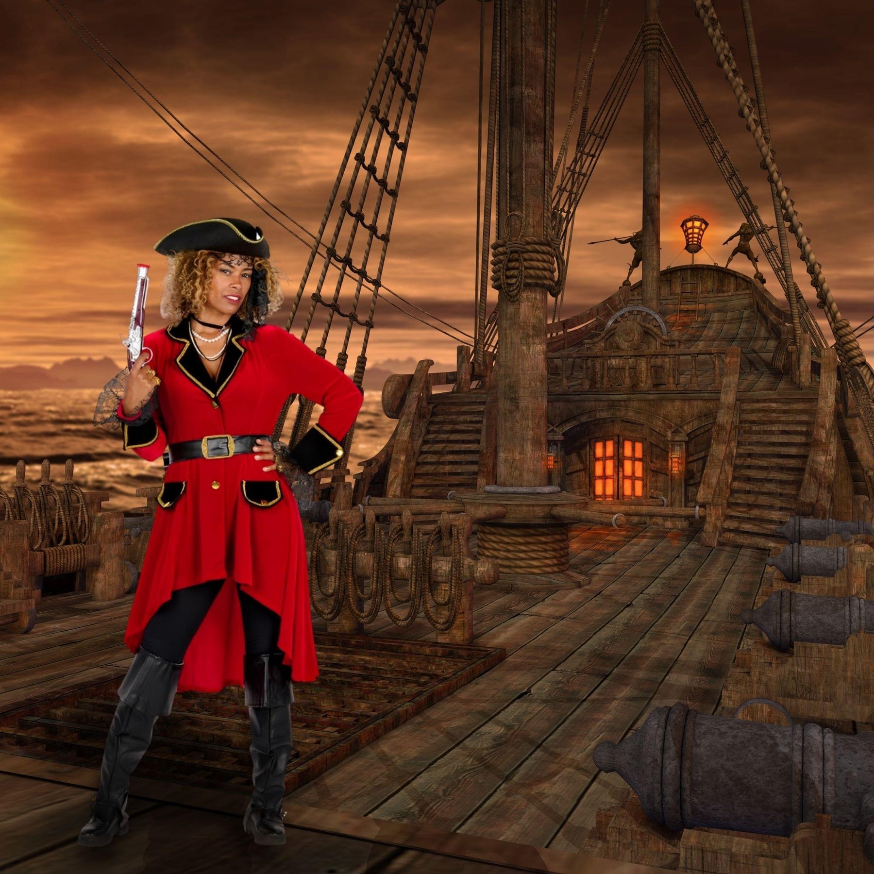 Women Pirate Adult Costume