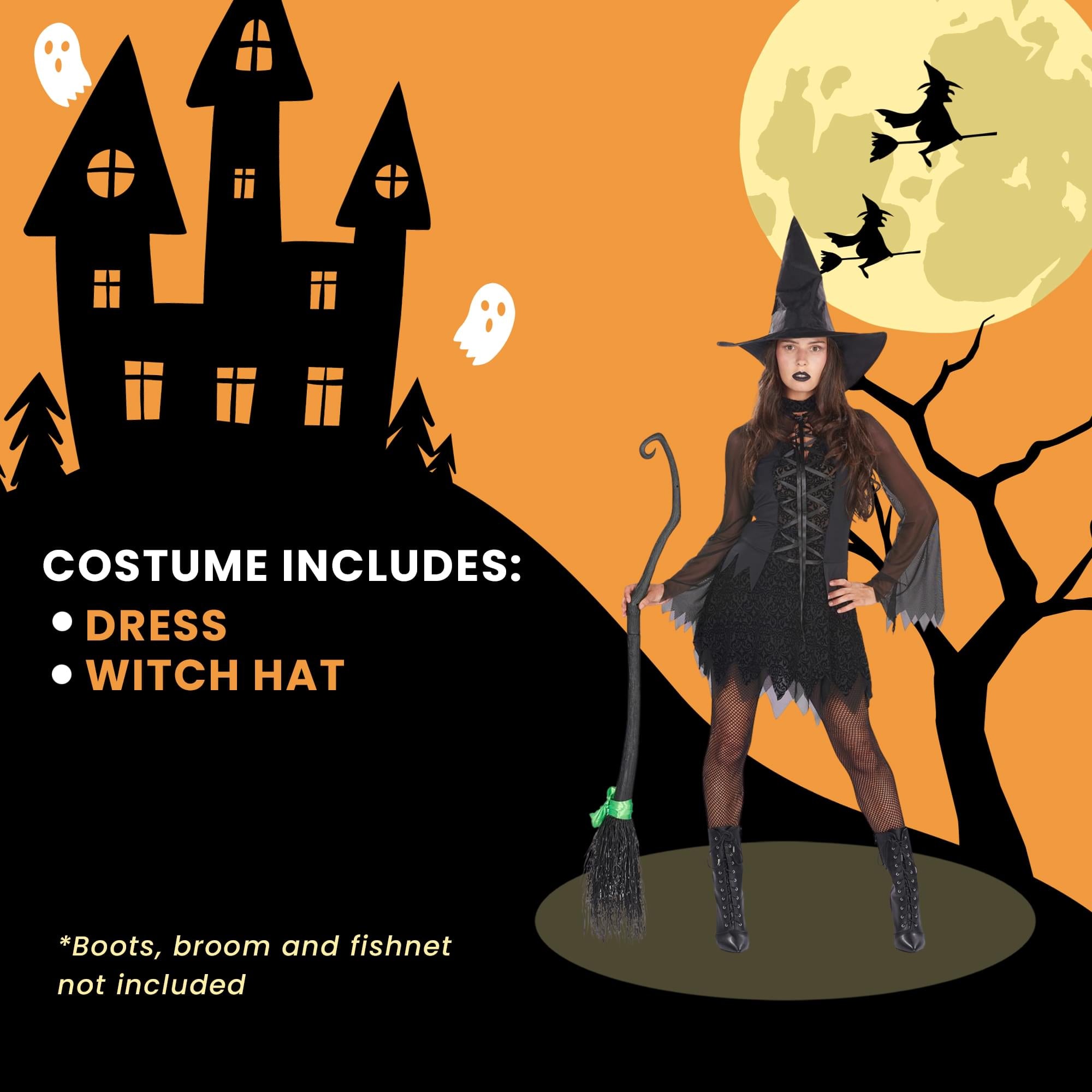Sorceress of Darkness Adult Costume