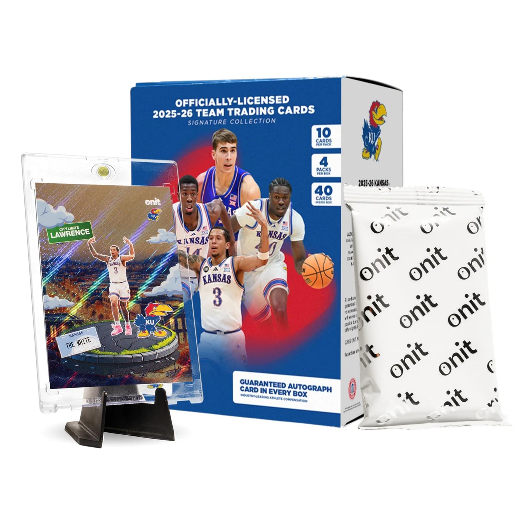 Kansas Jayhawks Basketball 2025/26 ONIT Signature Series | Platinum Box