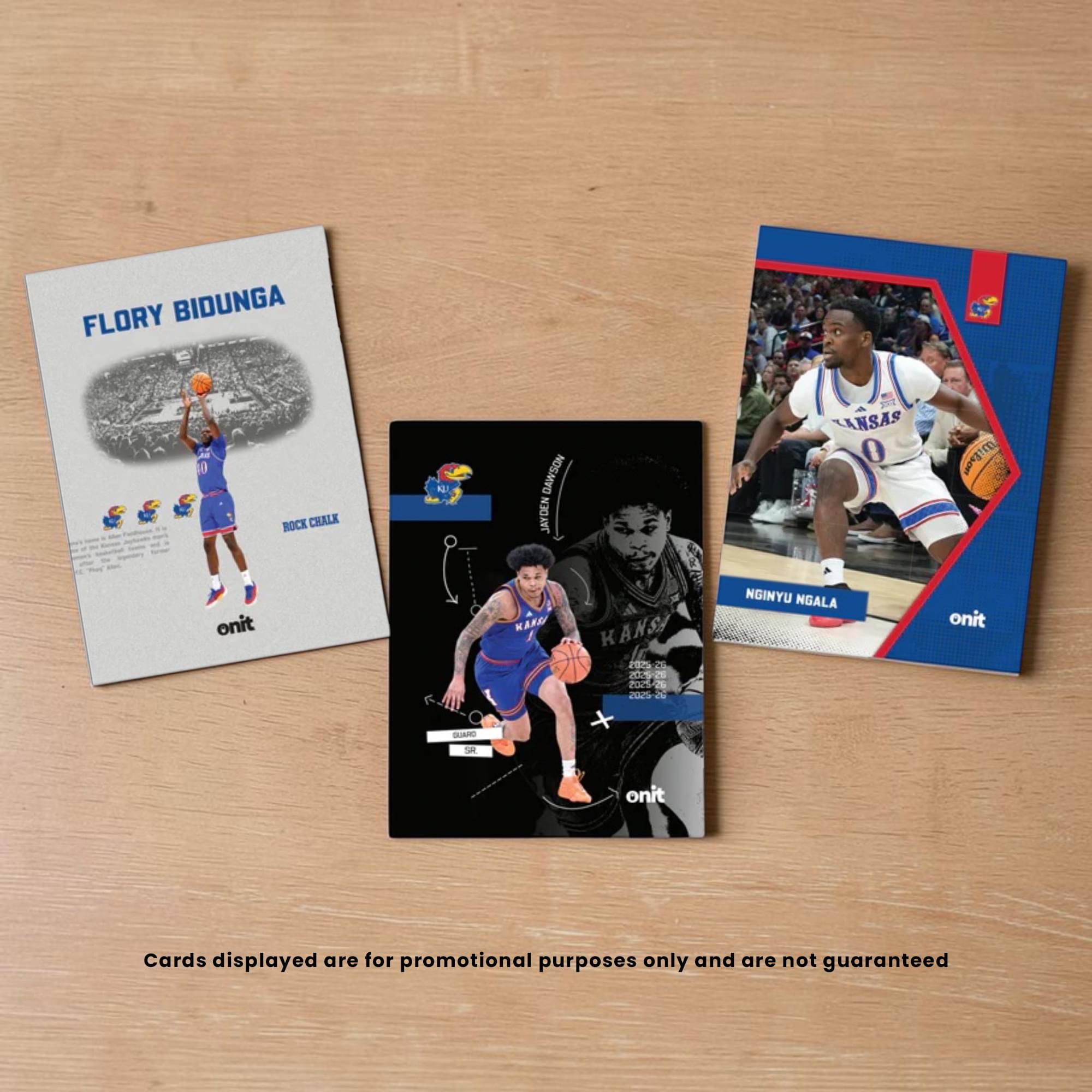 Kansas Jayhawks Basketball 2025/26 ONIT Signature Series | Platinum Box