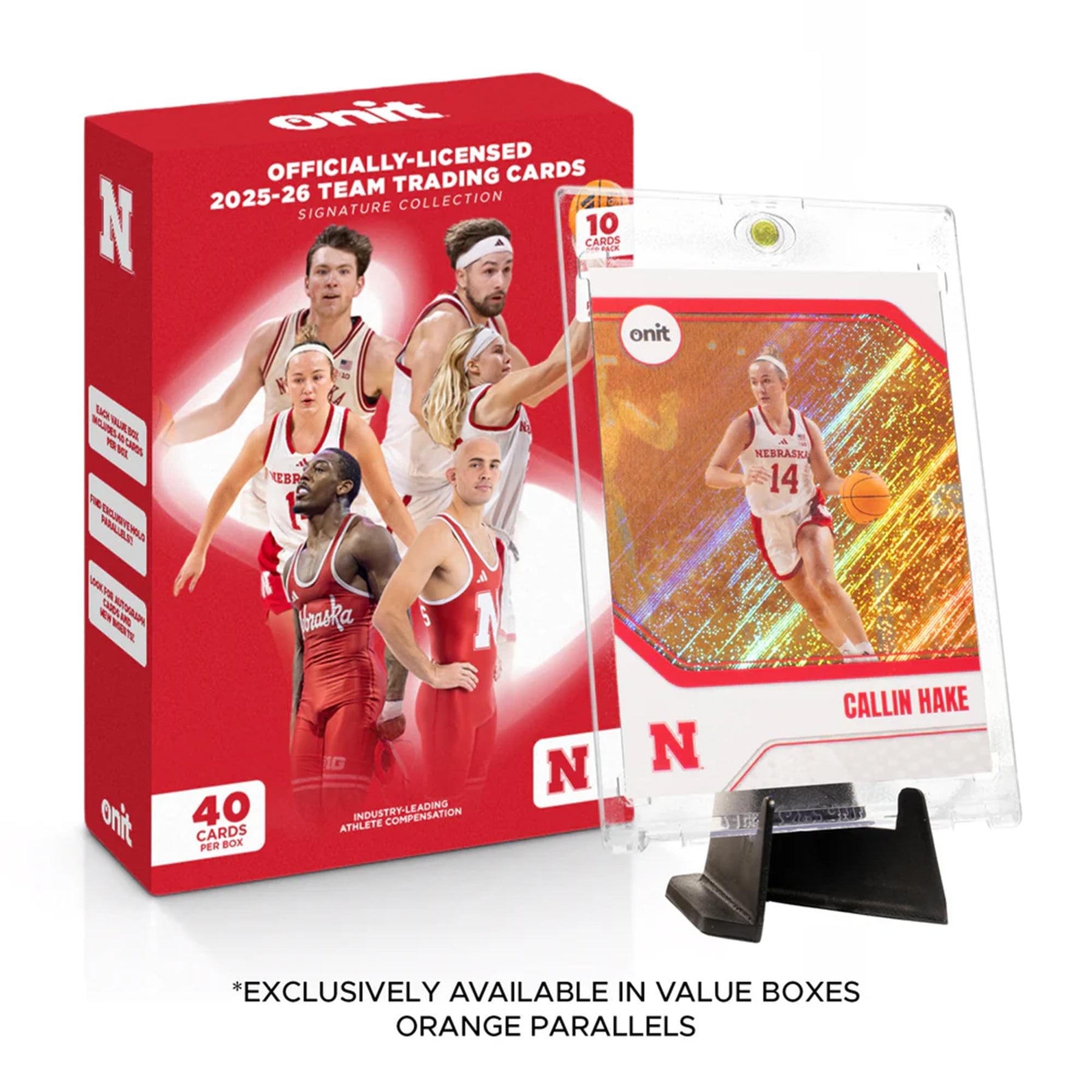 University Of Nebraska ONIT Winter Sports 2025-26 Trading Card Value Box