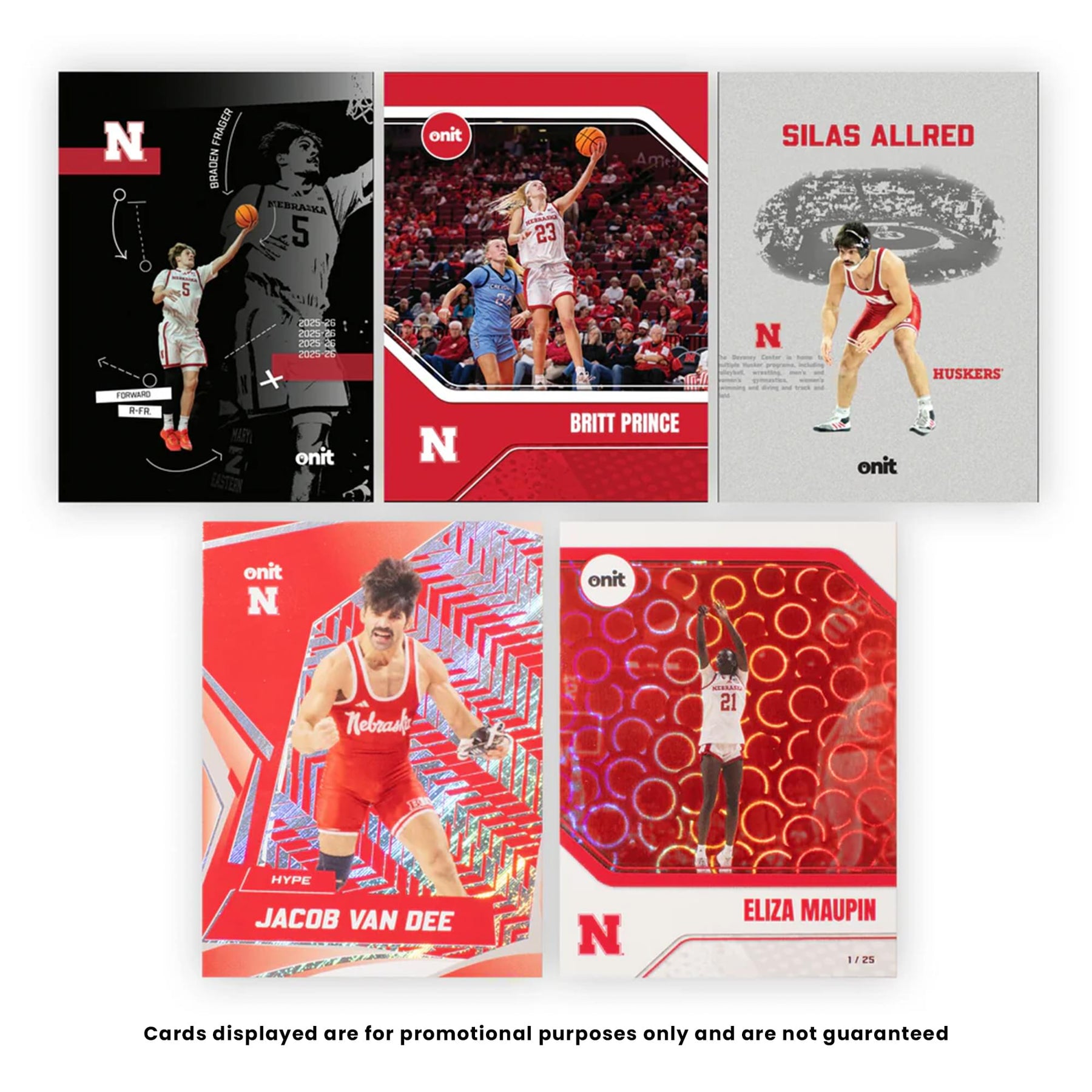 University Of Nebraska ONIT Winter Sports 2025-26 Trading Card Value Box