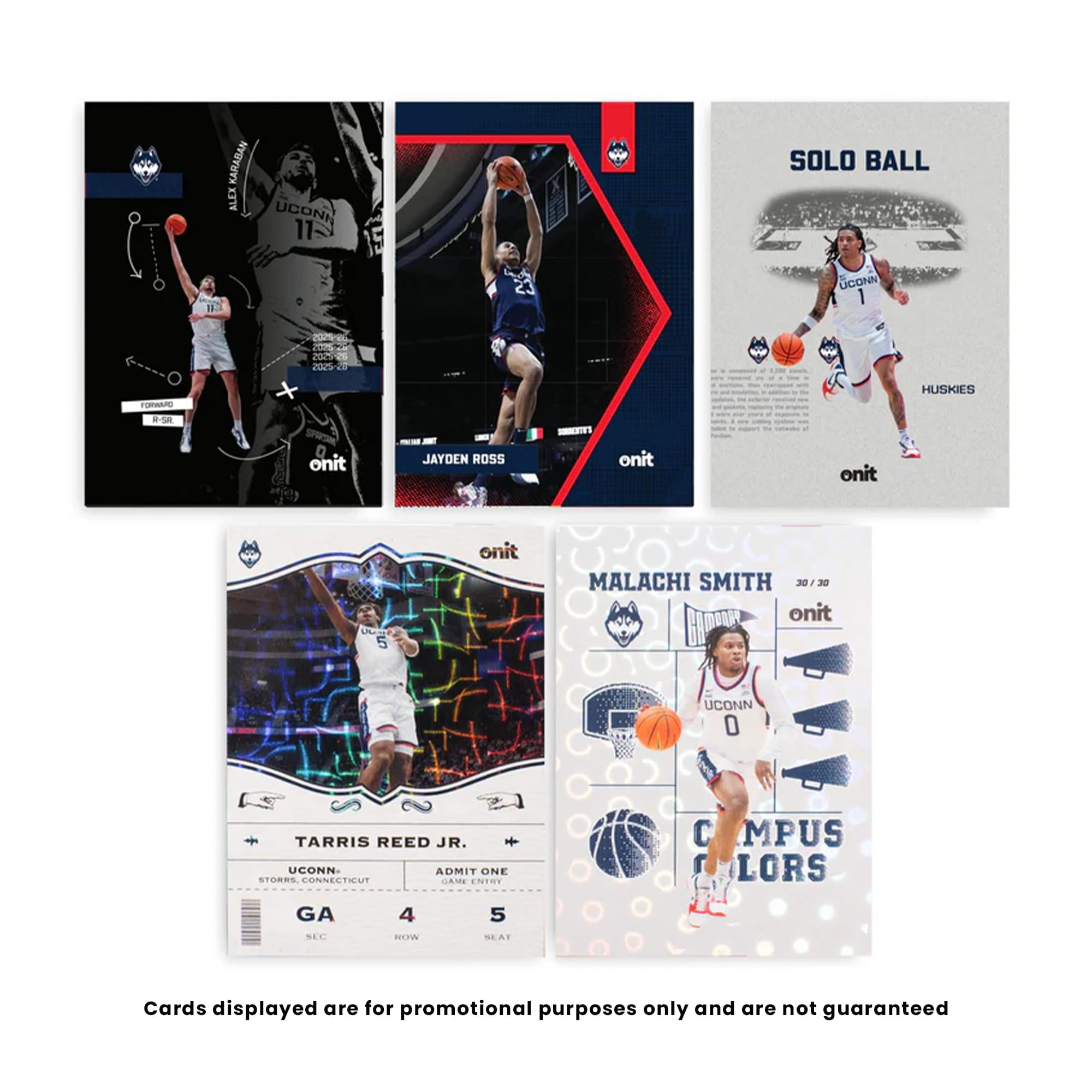 UConn Huskies NCAA Basketball 2025/26 ONIT Series Value Box | 4 Packs