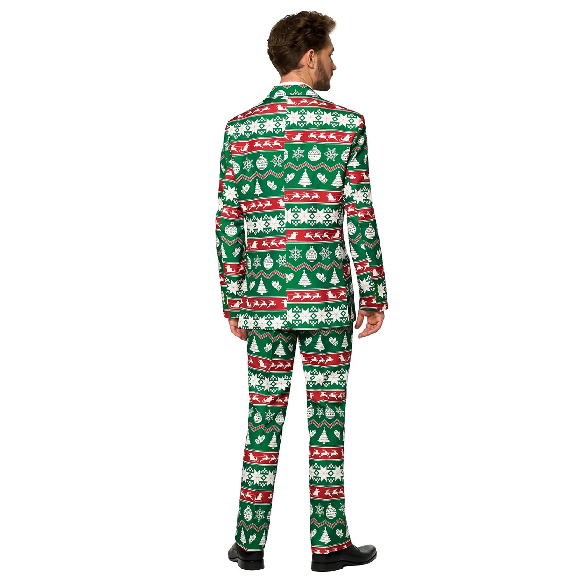 Green Nordic Christmas Men's Suitmeister