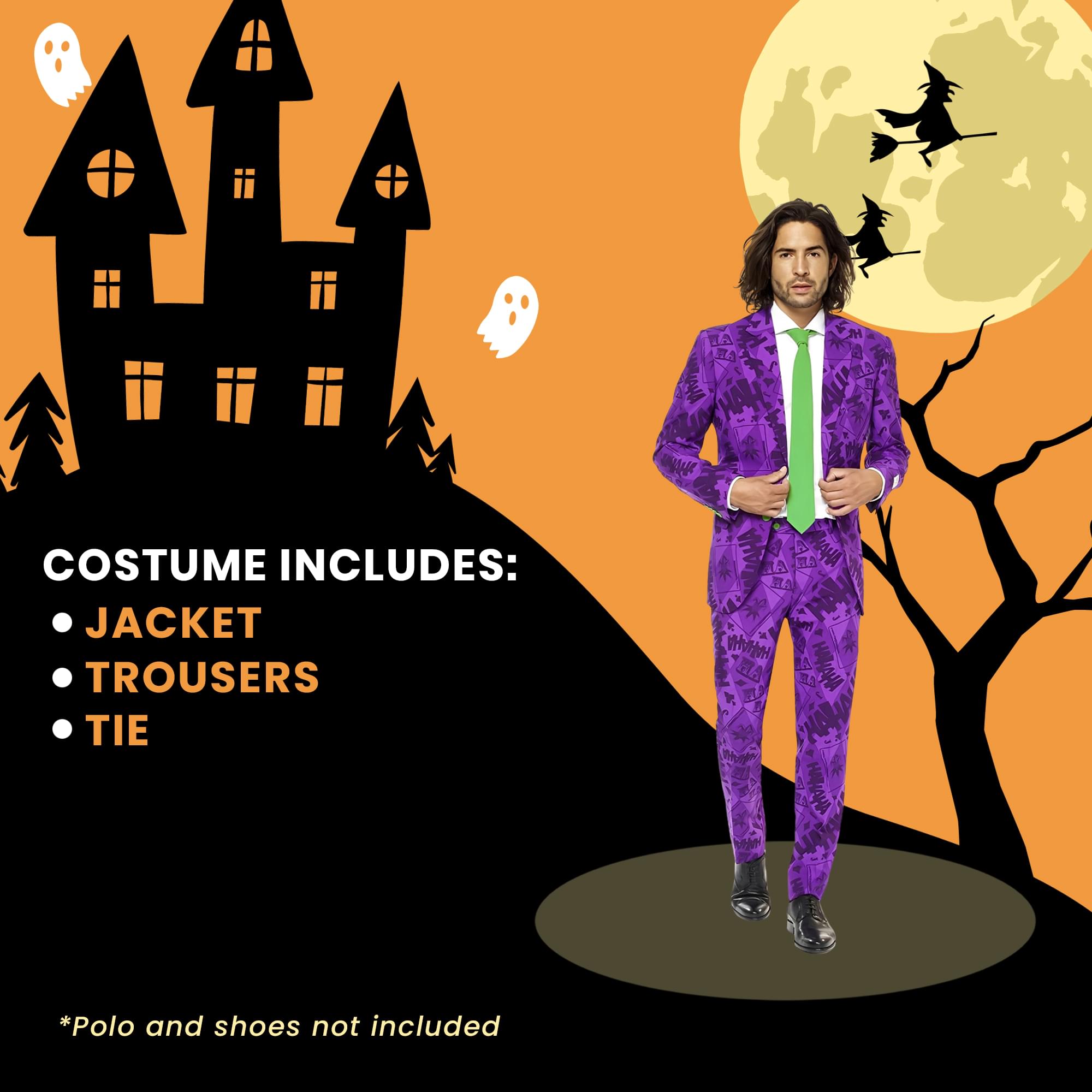 DC Comics The Joker Men's OppoSuit