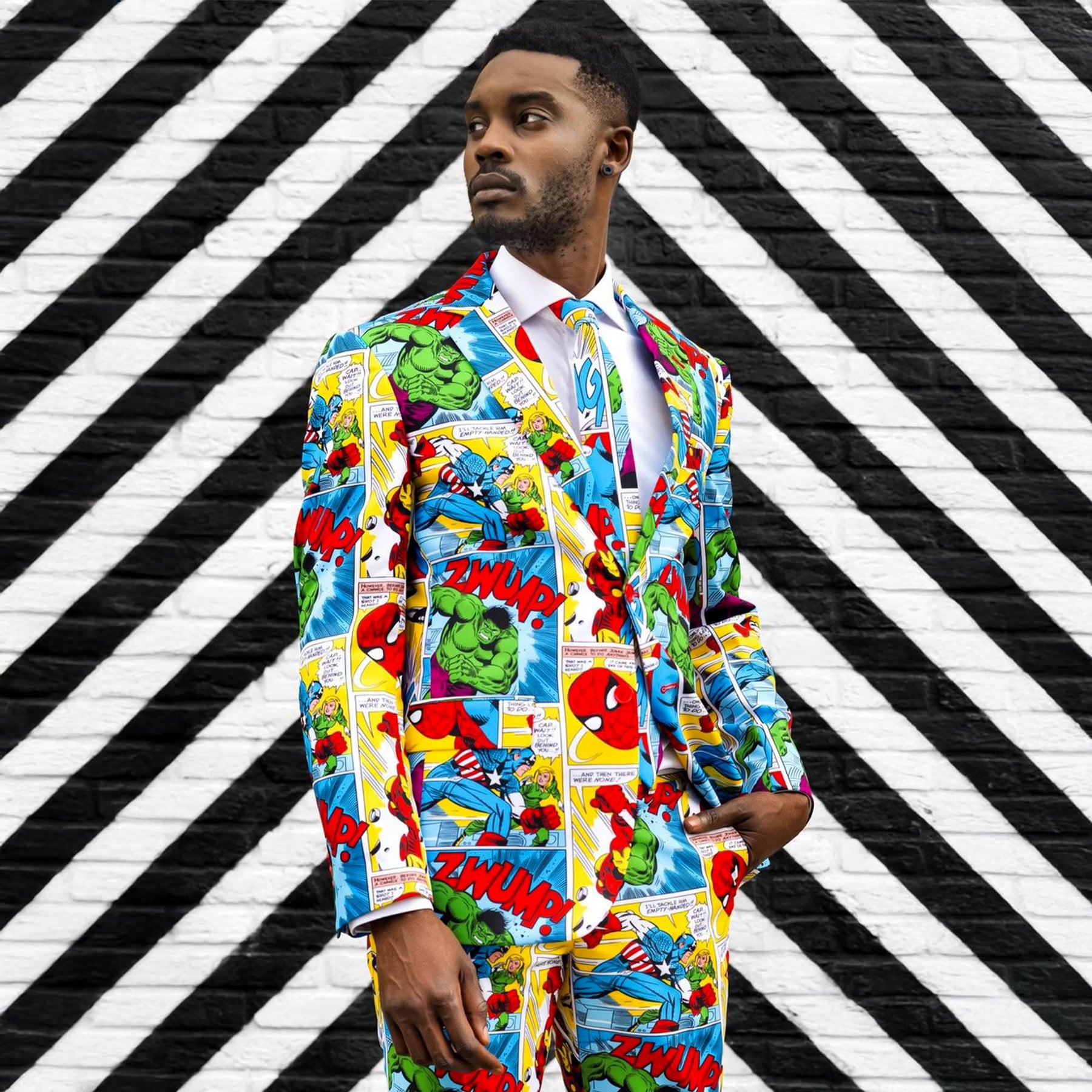 Marvel Comics Men's Opposuit
