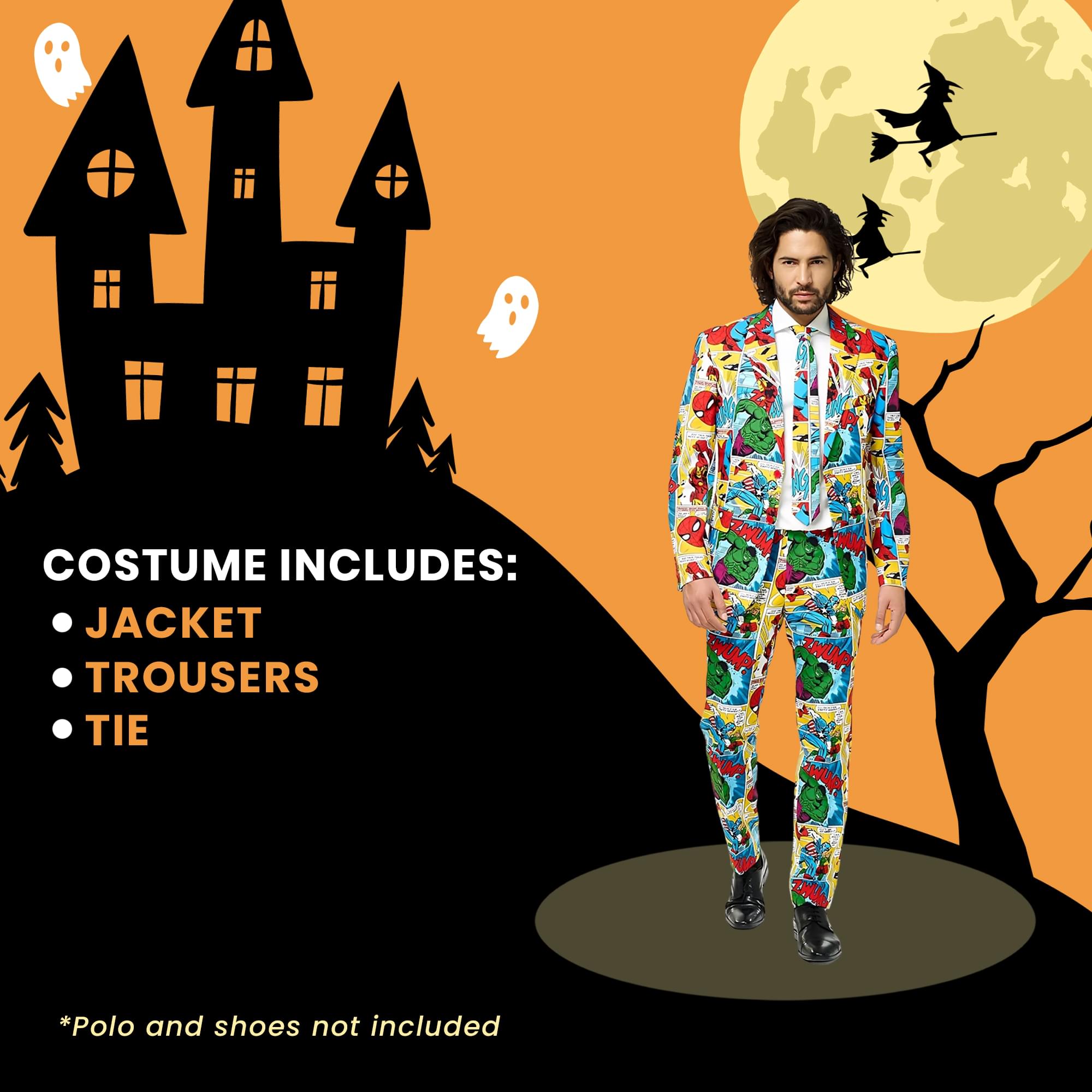 Marvel Comics Men's Opposuit