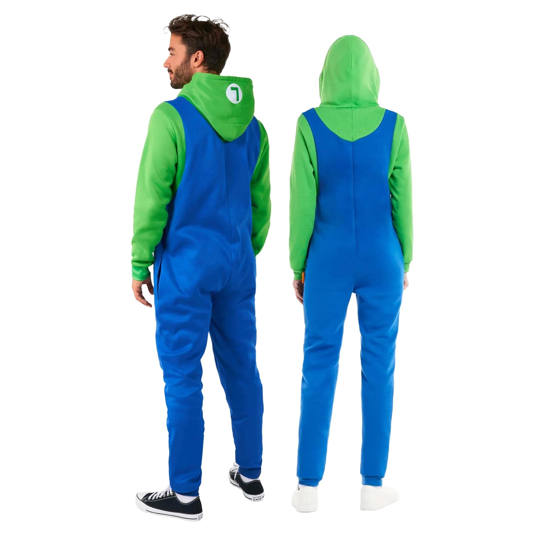 Nintendo Super Mario Luigi Adult Unisex Onesie | L