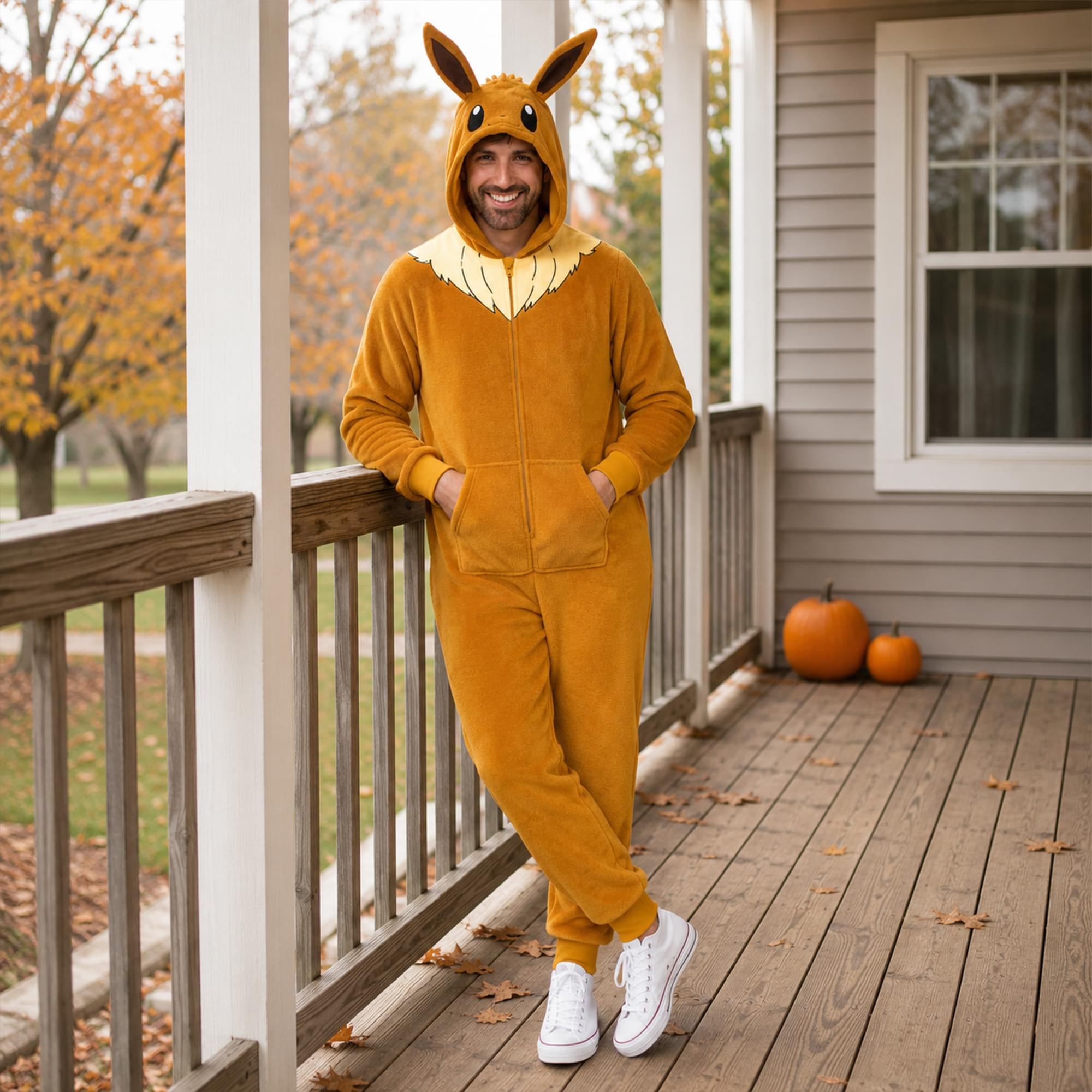 Pokemon Eevee Adult Unisex Onesie | M