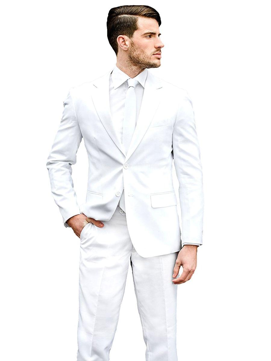 White Knight Men's Costume Suit