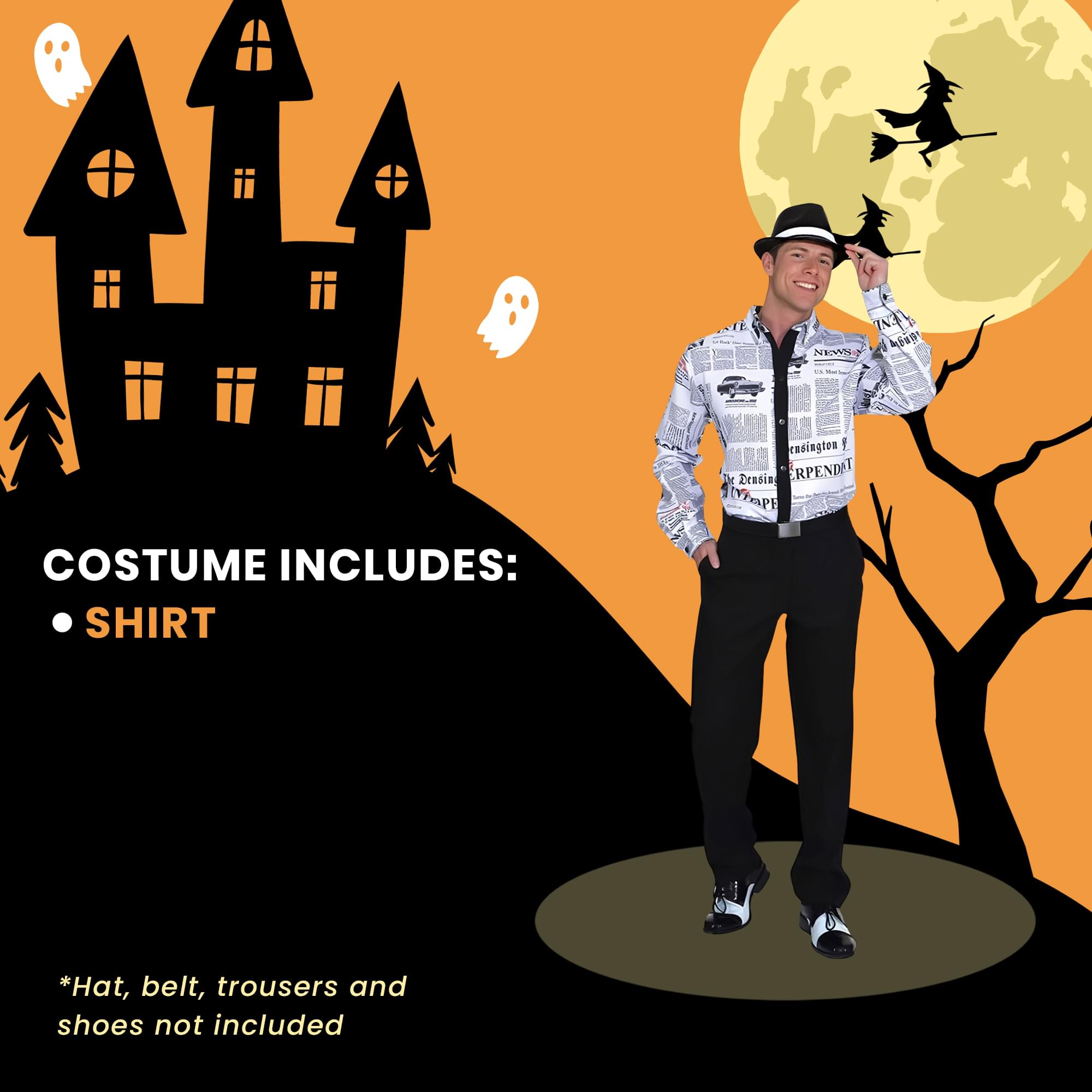 Fleet Street Hack Shirt Adult Costume