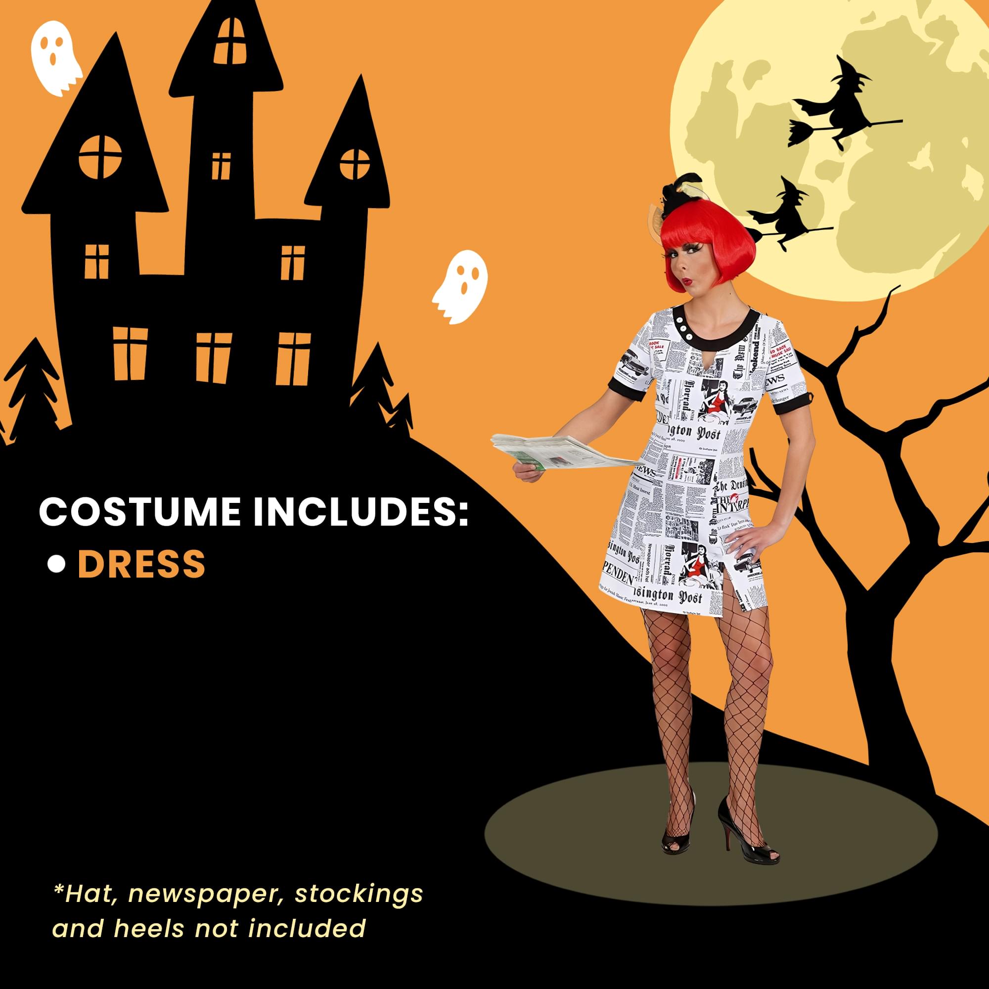 Fleet Street Hack Dress Adult Costume