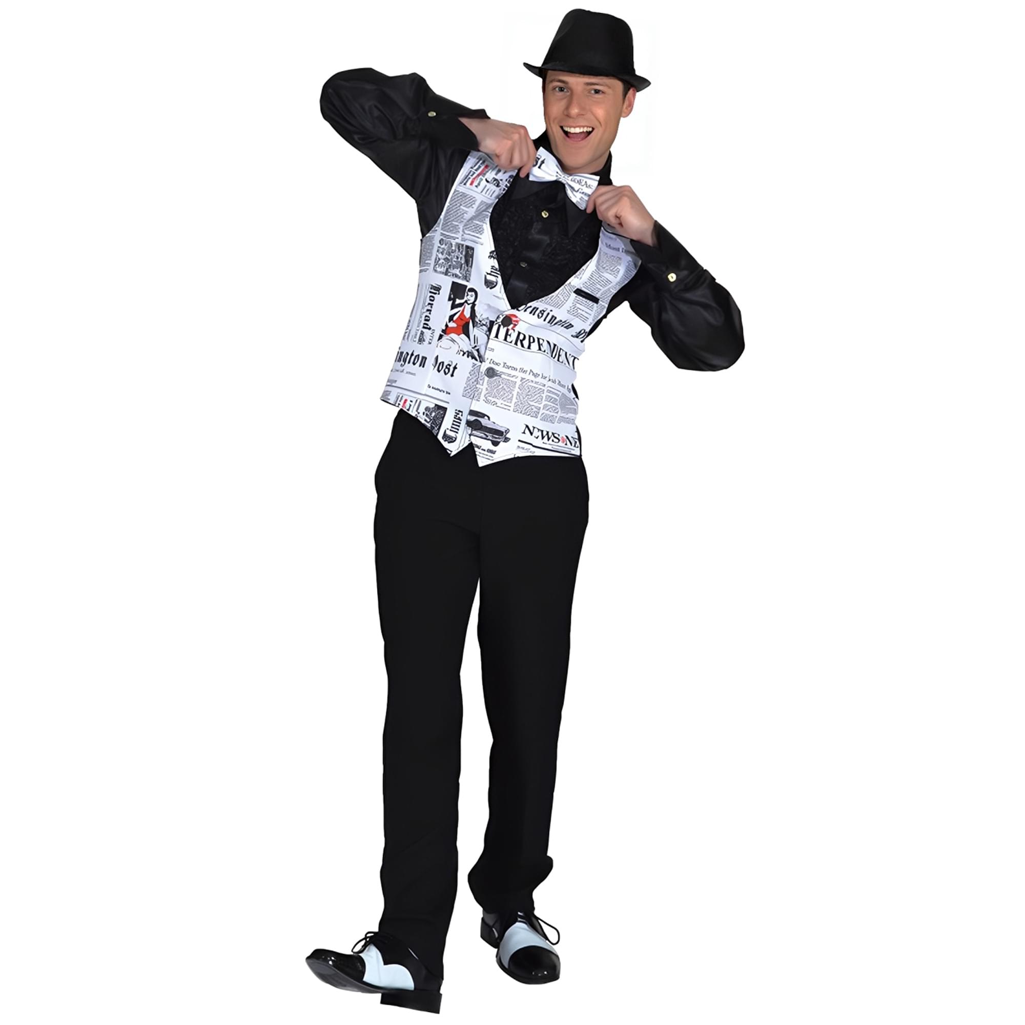 Fleet Street Hack Adult Costume Waistcoat
