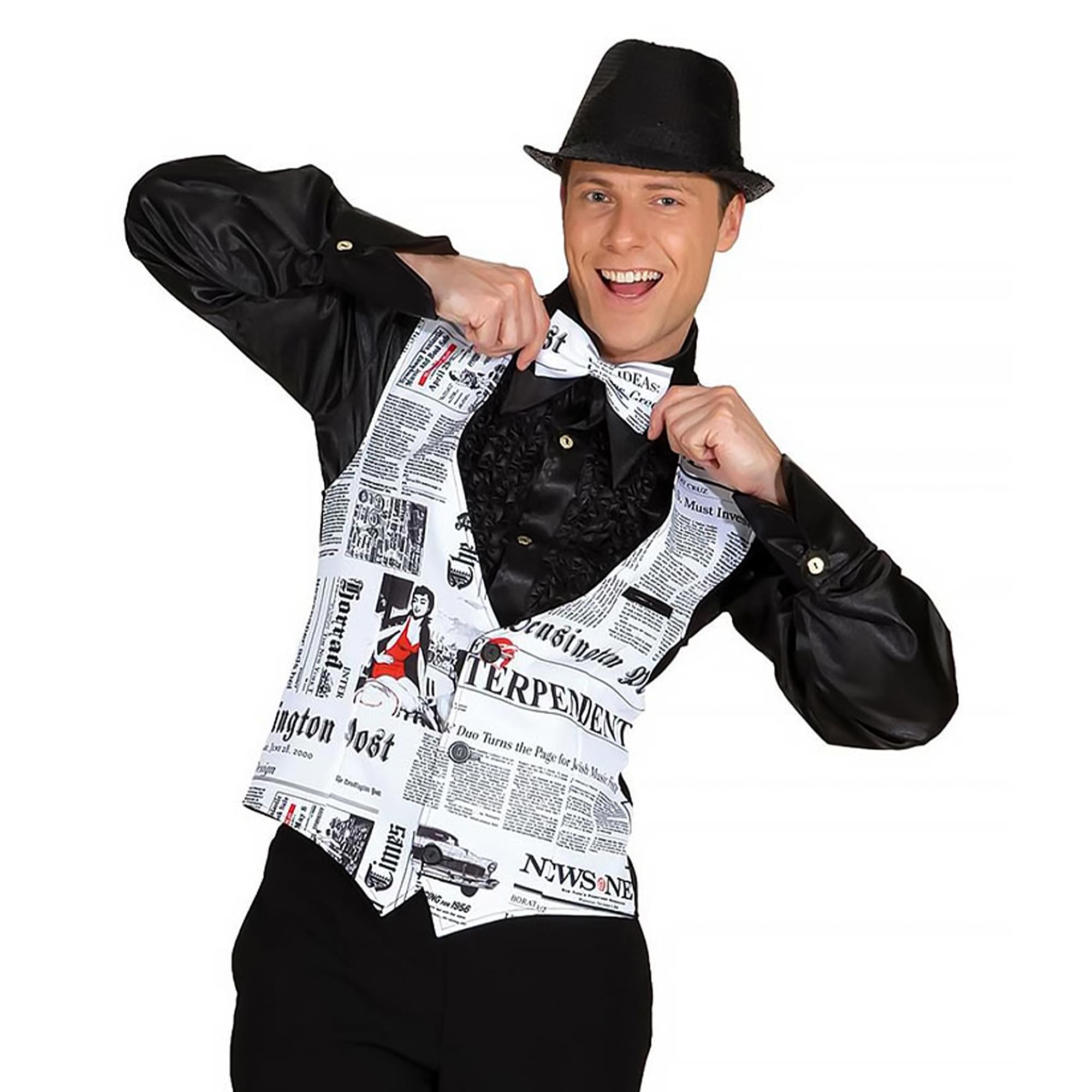 Fleet Street Hack Adult Costume Waistcoat